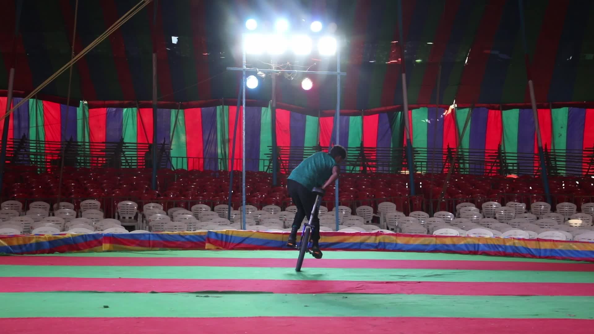 Circus Show In Kolkata, India 