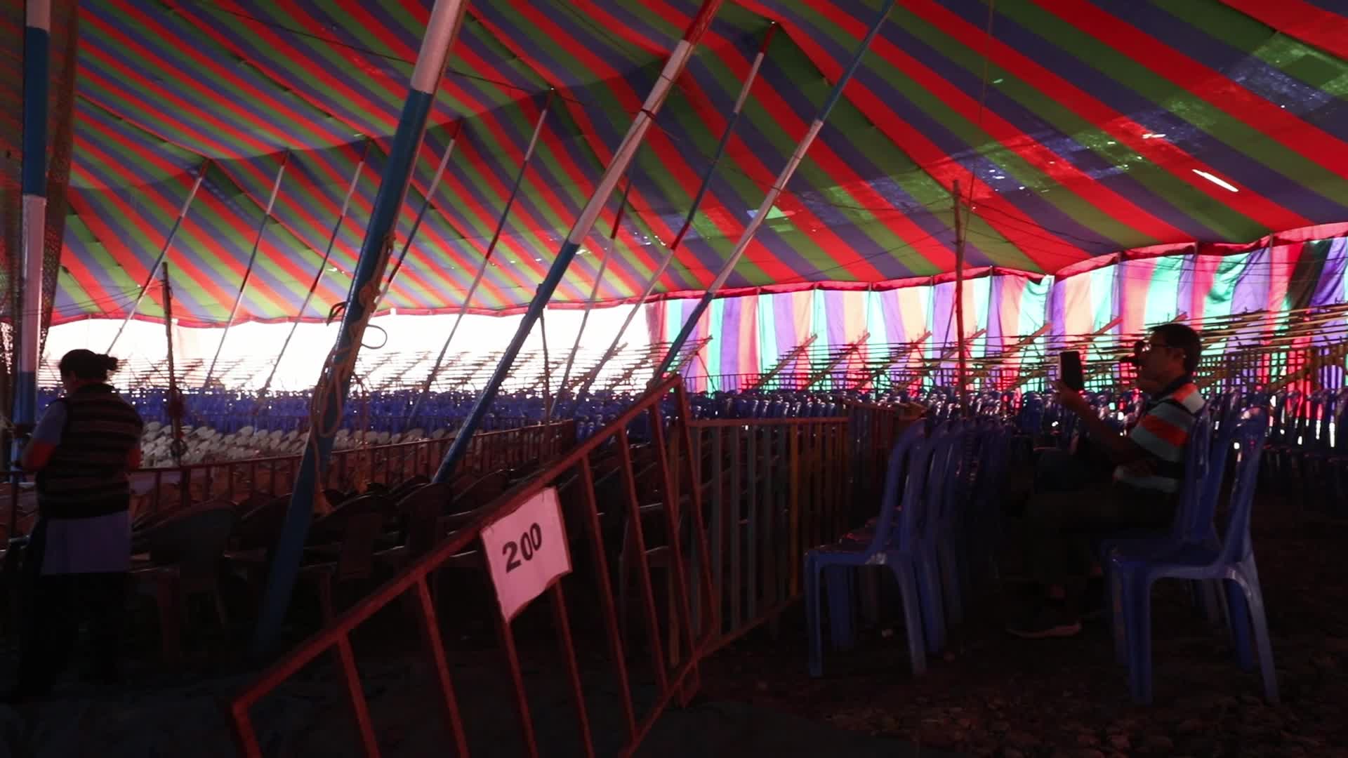 Circus Show In Kolkata, India 