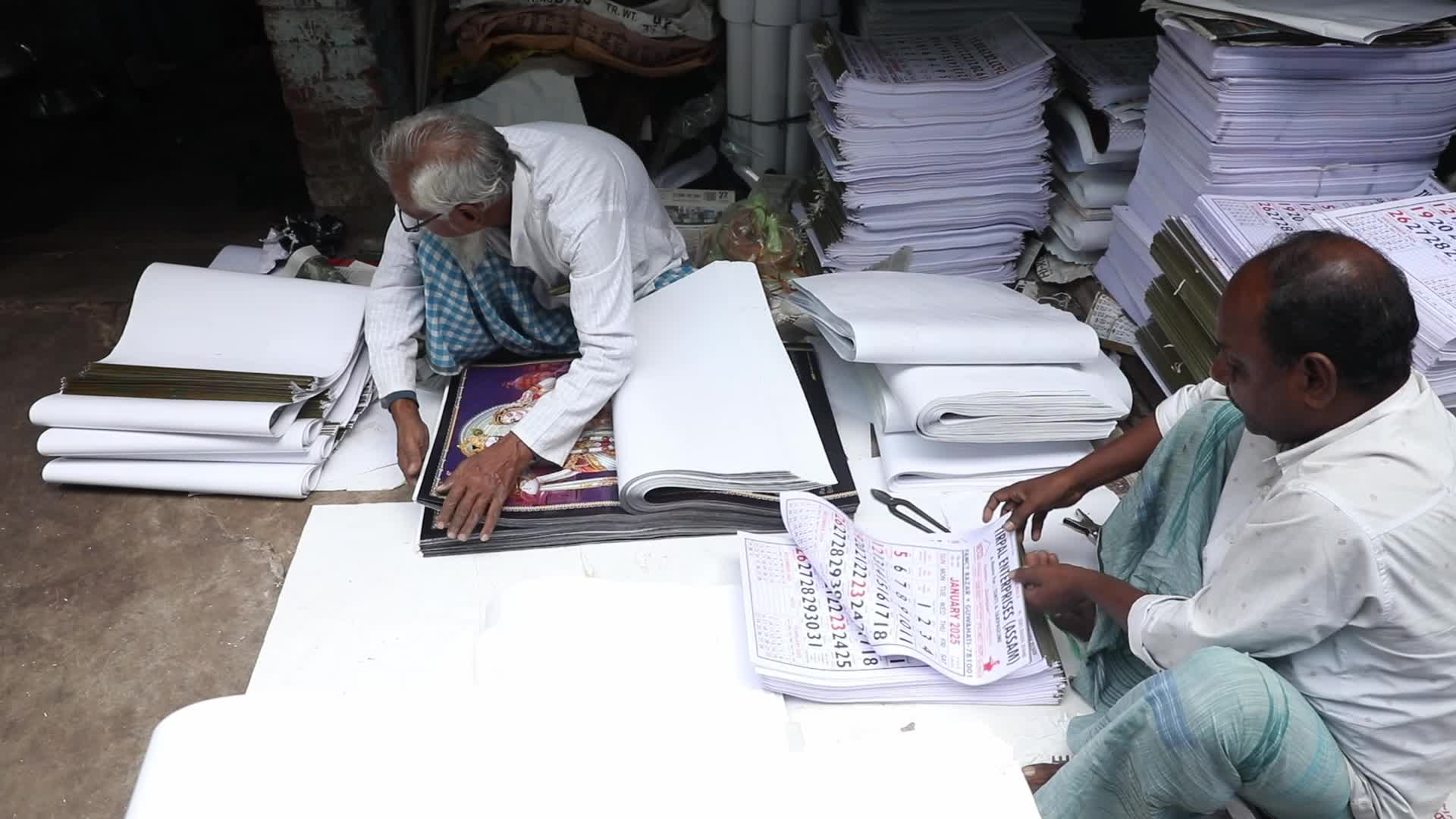 Calendar Making Ahead of New Year 2025