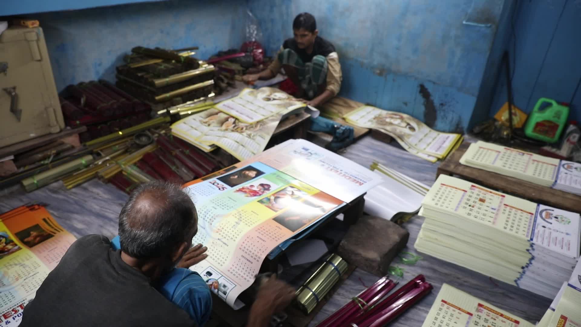 Calendar Making Ahead of New Year 2025