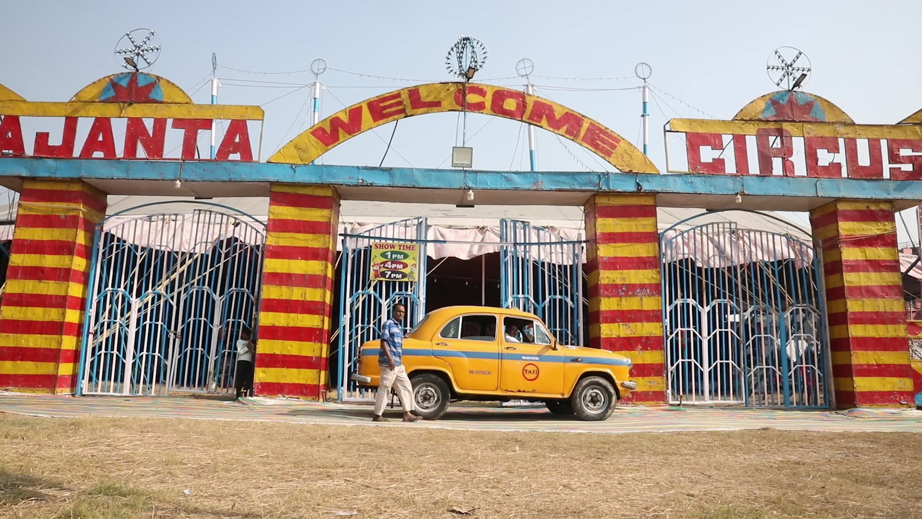 Circus Show In Kolkata, India 