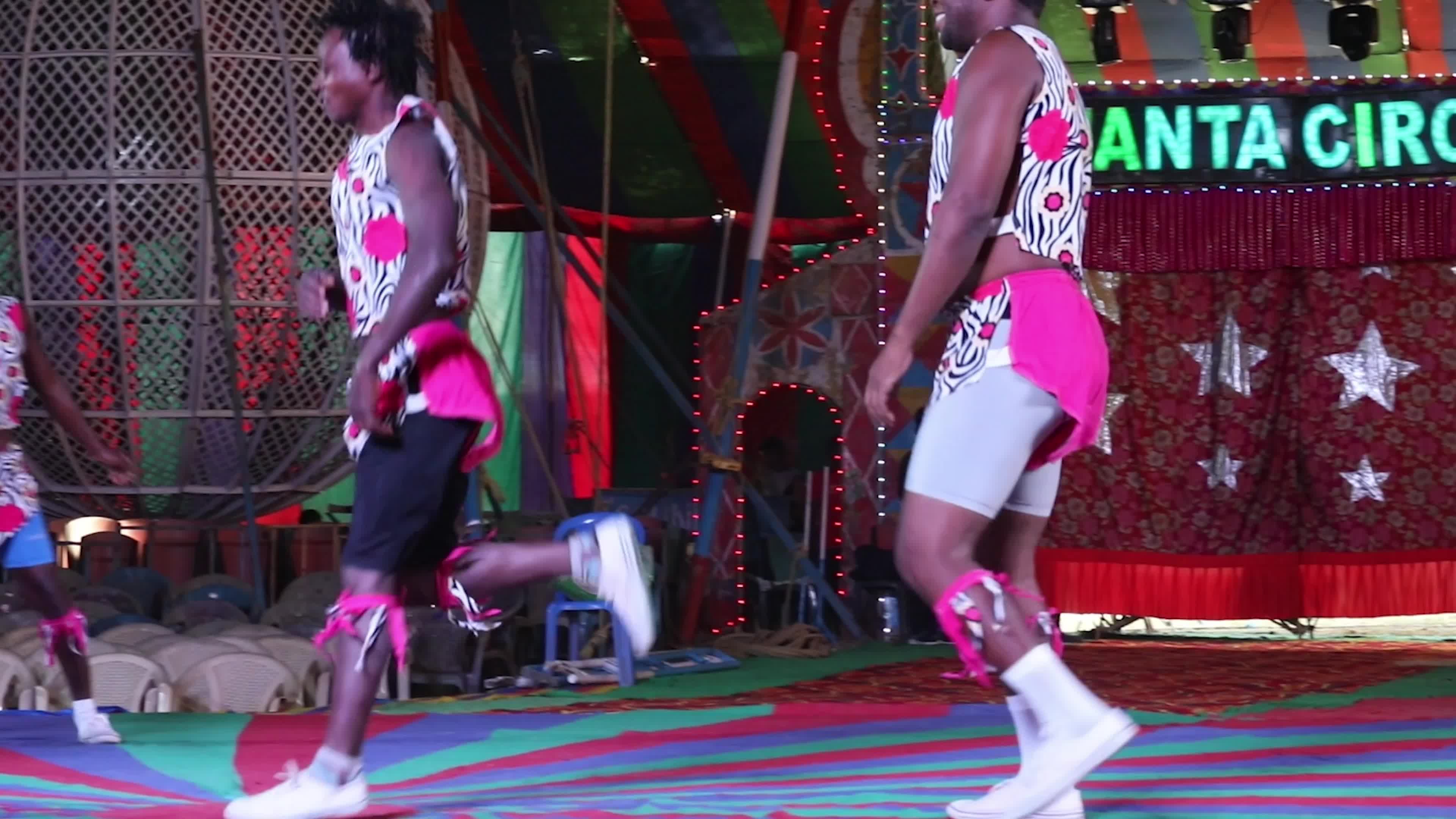 Circus Show In Kolkata, India 