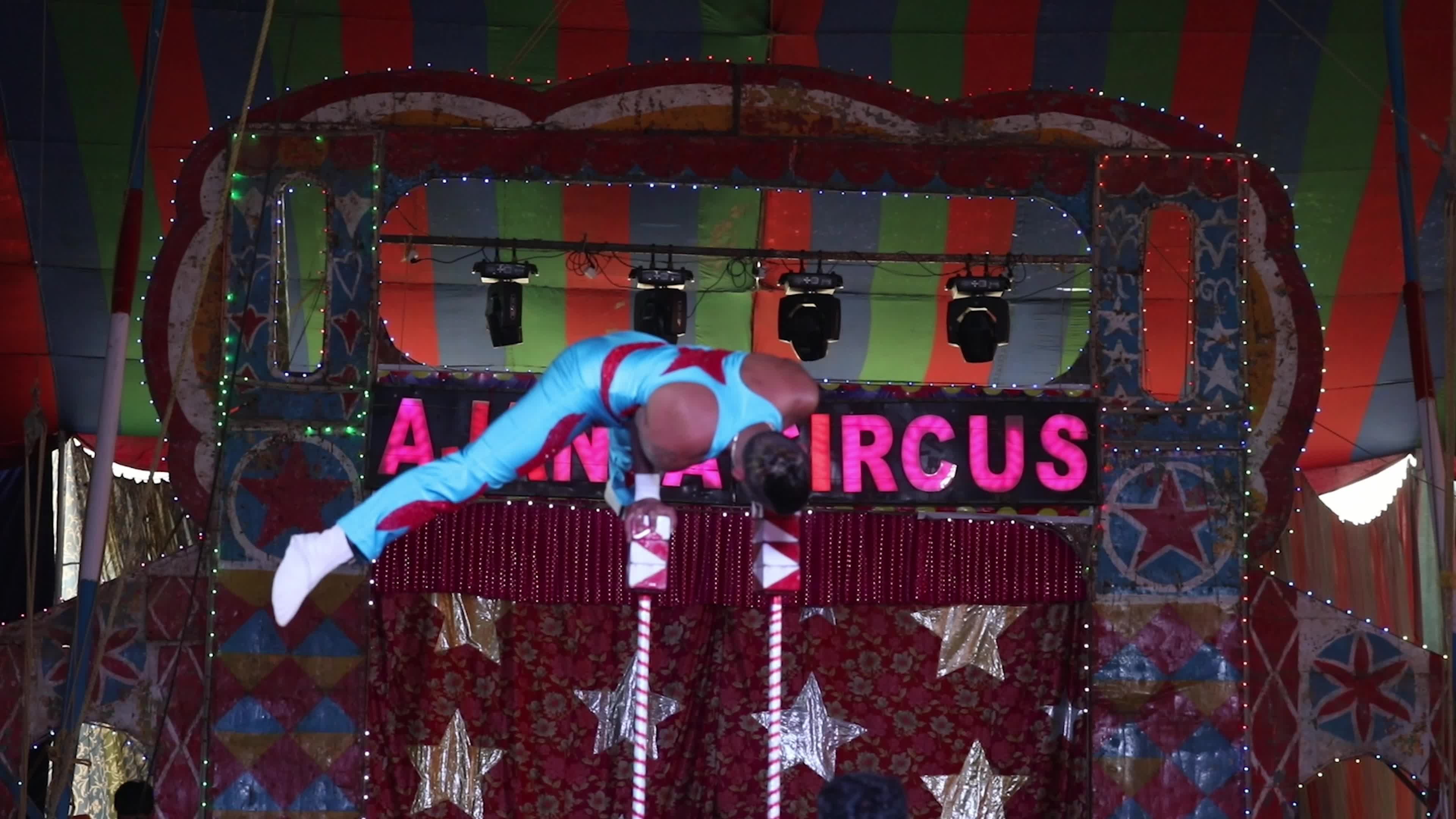 Circus Show In Kolkata, India 