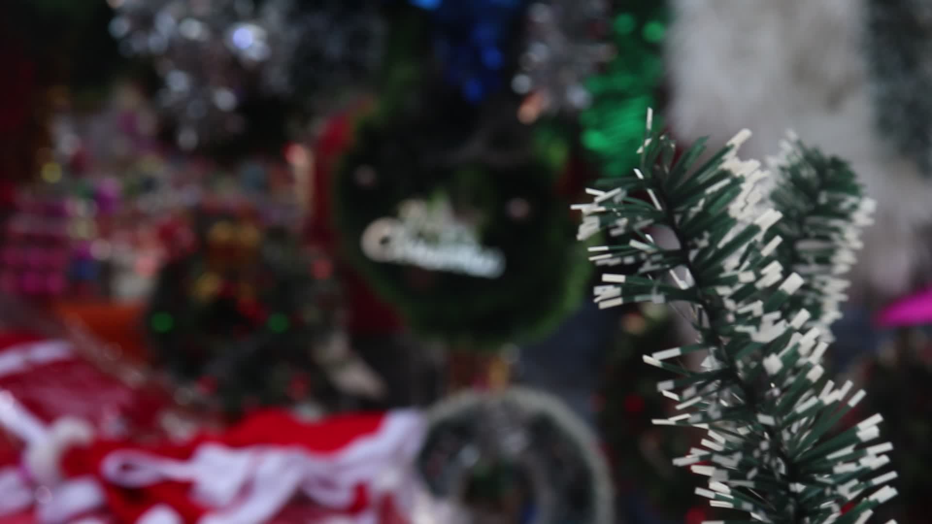 Christmas market in Kolkata.