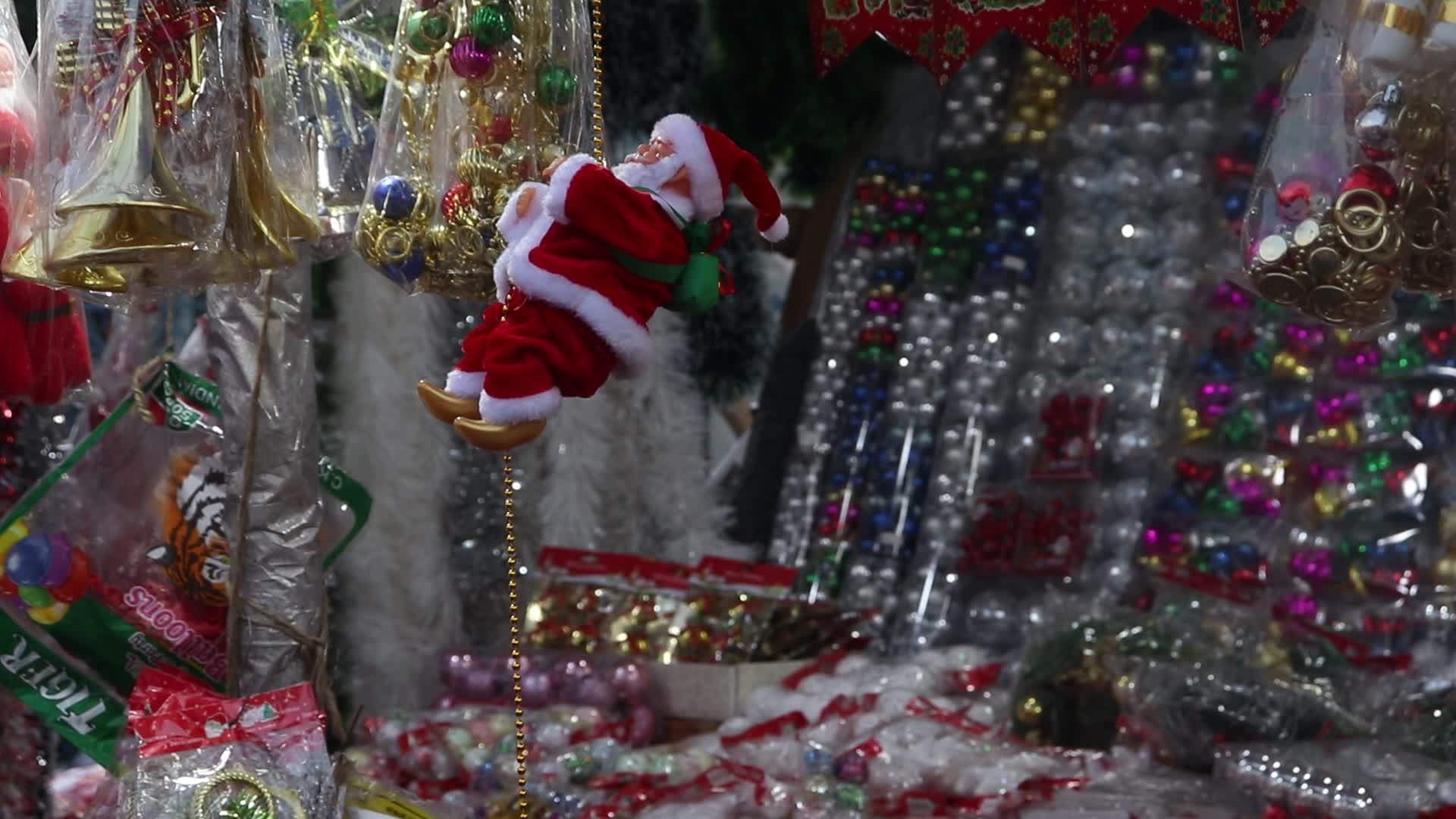 Christmas market in Kolkata.
