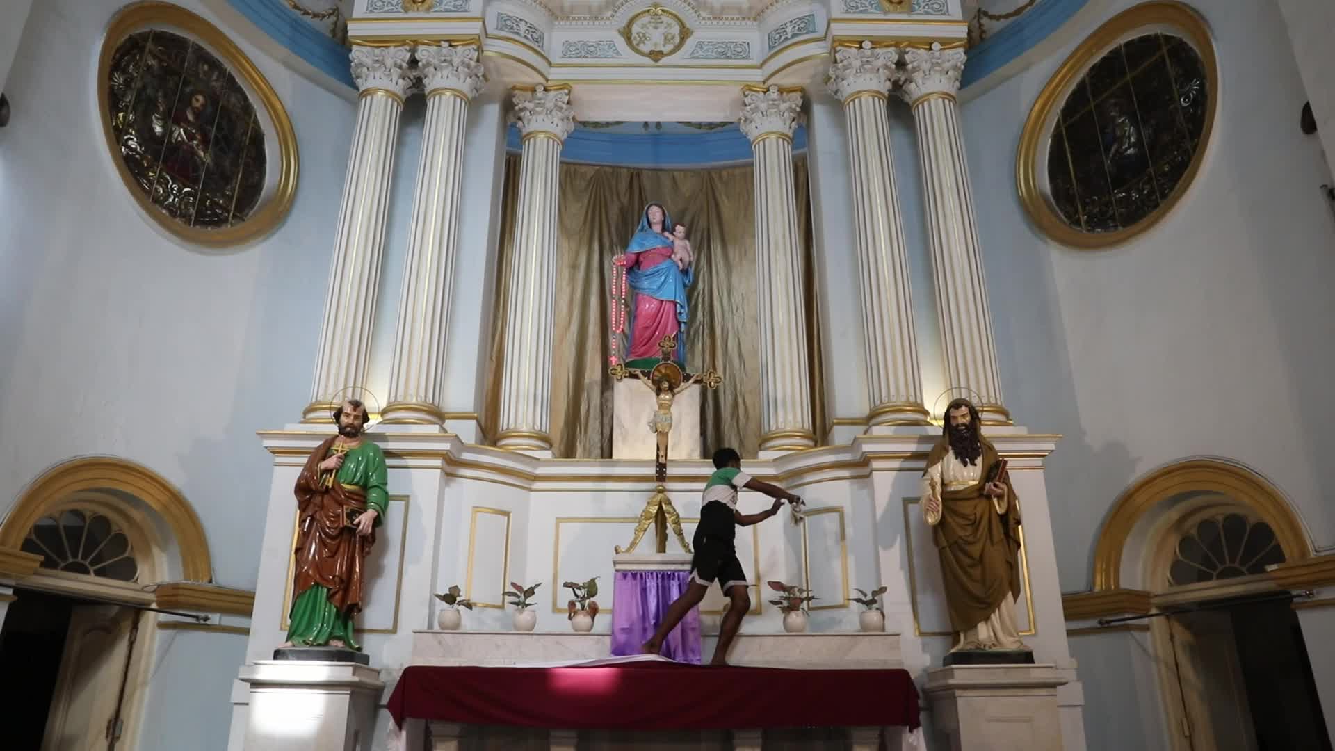 Christmas Celebration Preparation In Kolkata, India