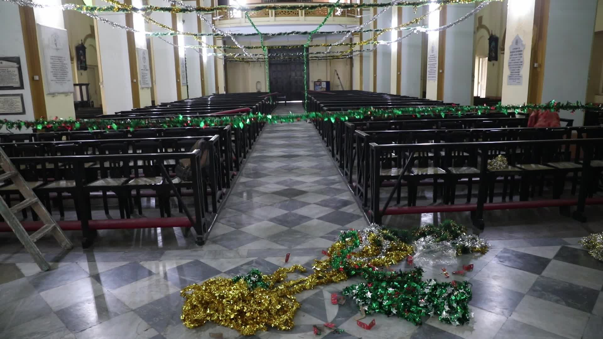Christmas Celebration Preparation In Kolkata, India