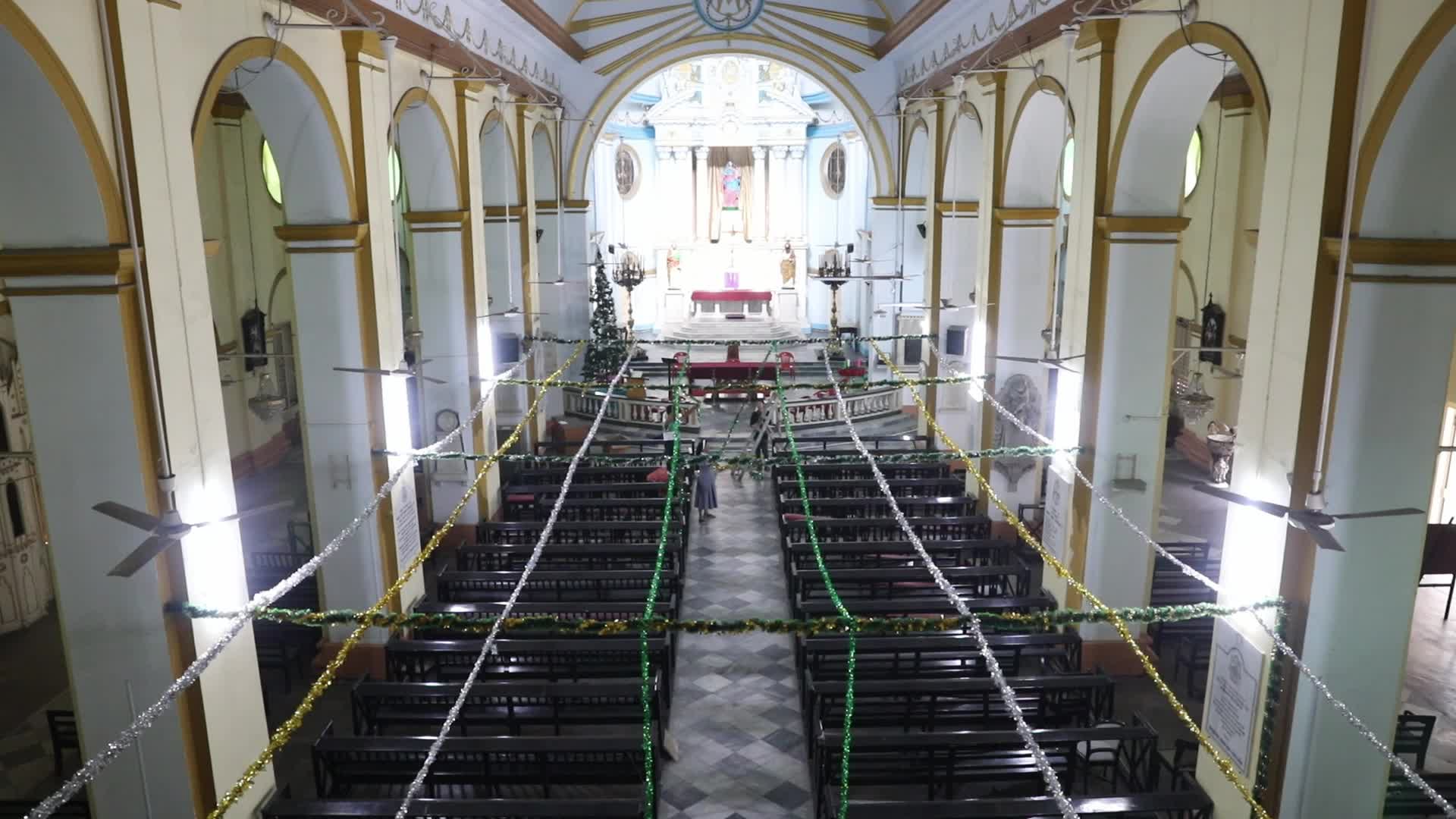 Christmas Celebration Preparation In Kolkata, India
