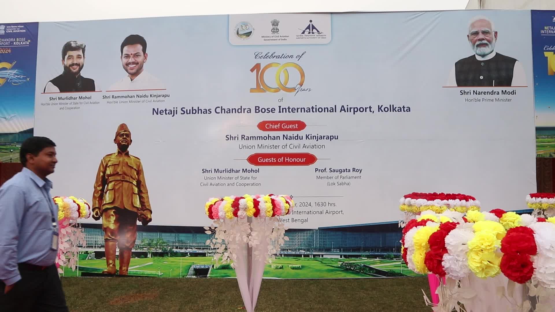 Kolkata's Netaji Subhas Chandra Bose Airport Illuminates 100-Year Legacy