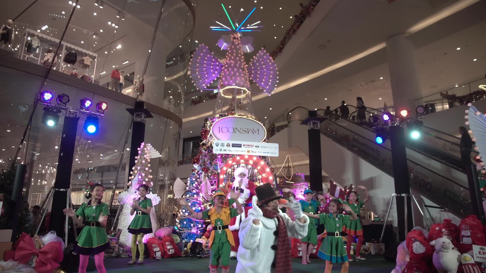Christmas Festival in Bangkok, Thailand.