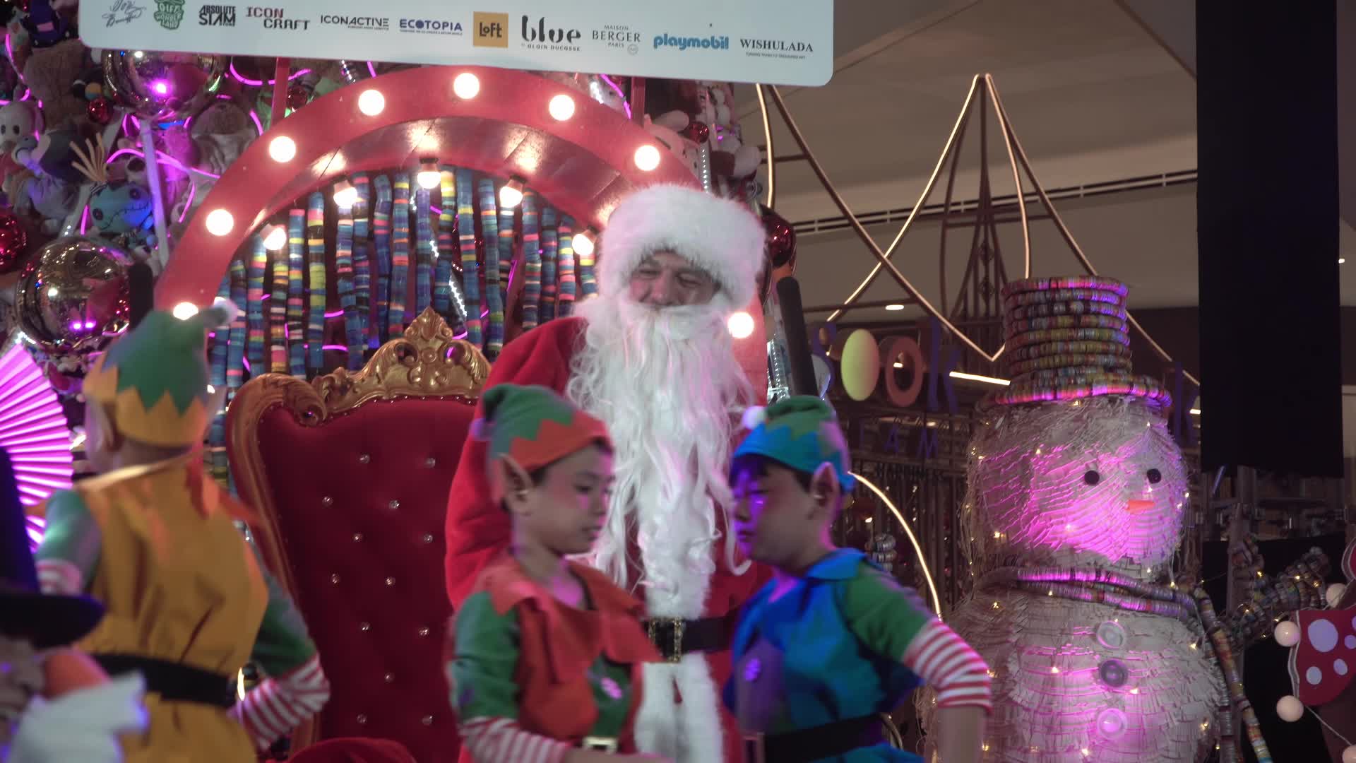 Christmas Festival in Bangkok, Thailand.