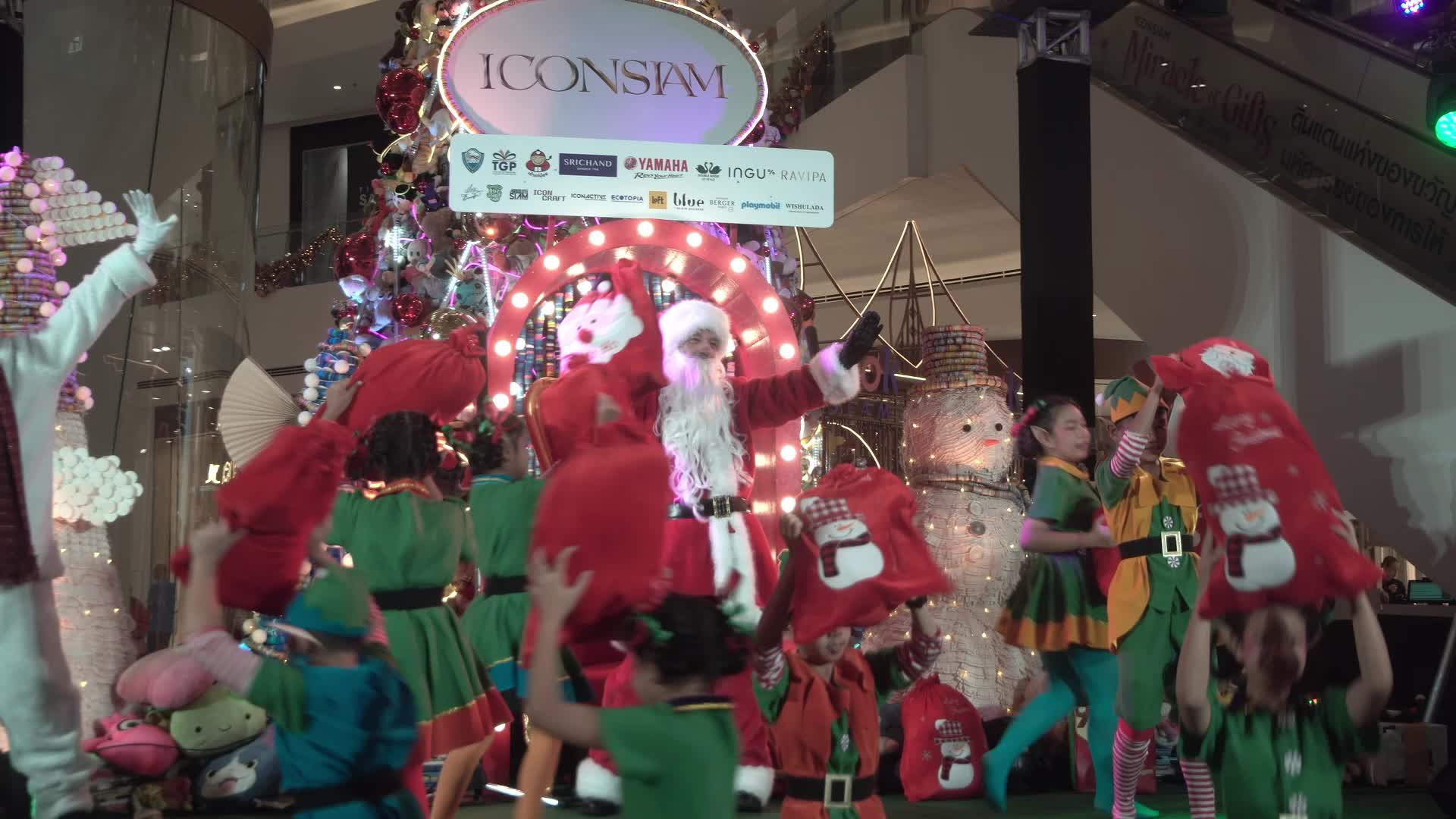 Christmas Festival in Bangkok, Thailand.