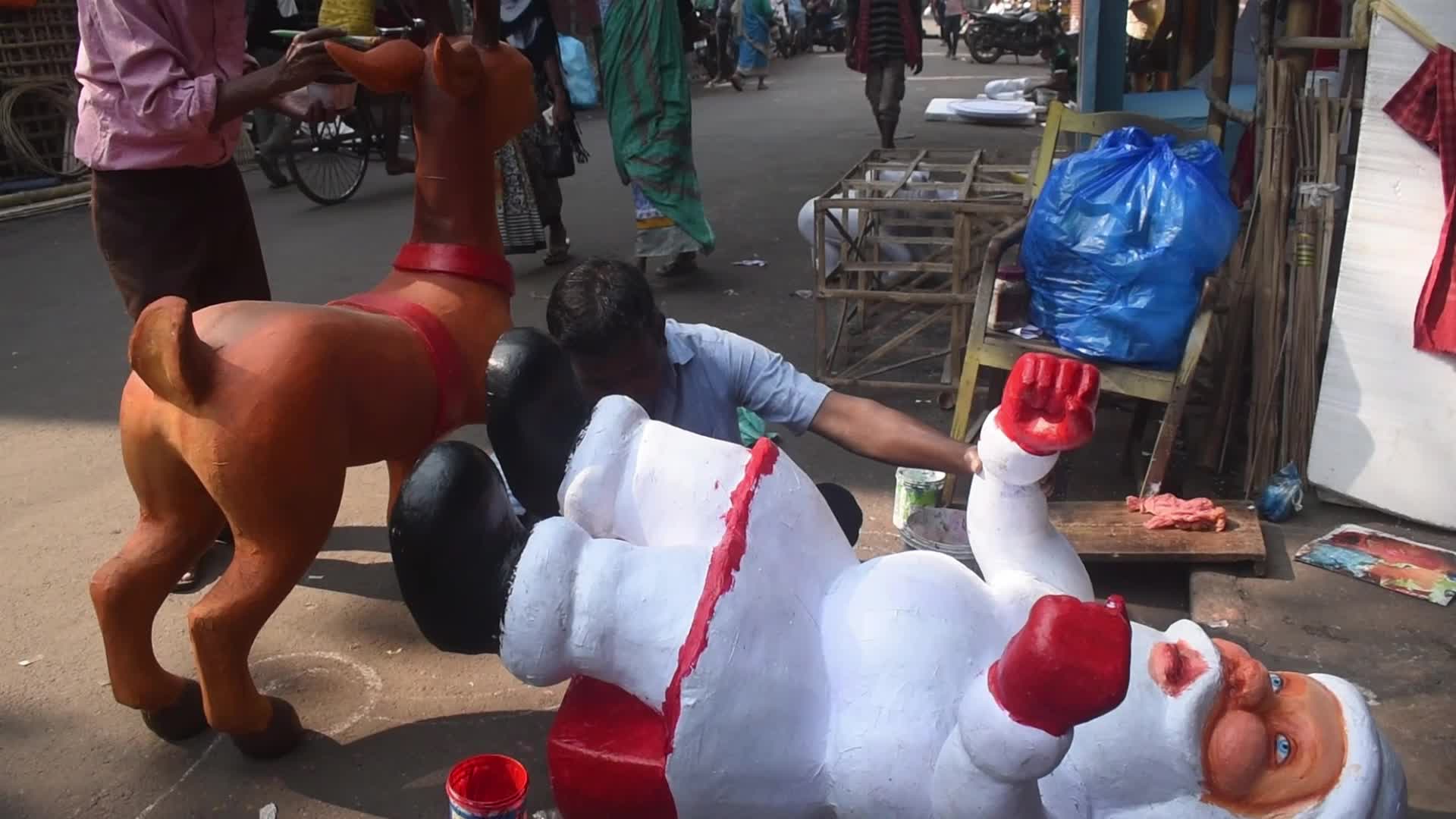 Christmas In Kolkata, India