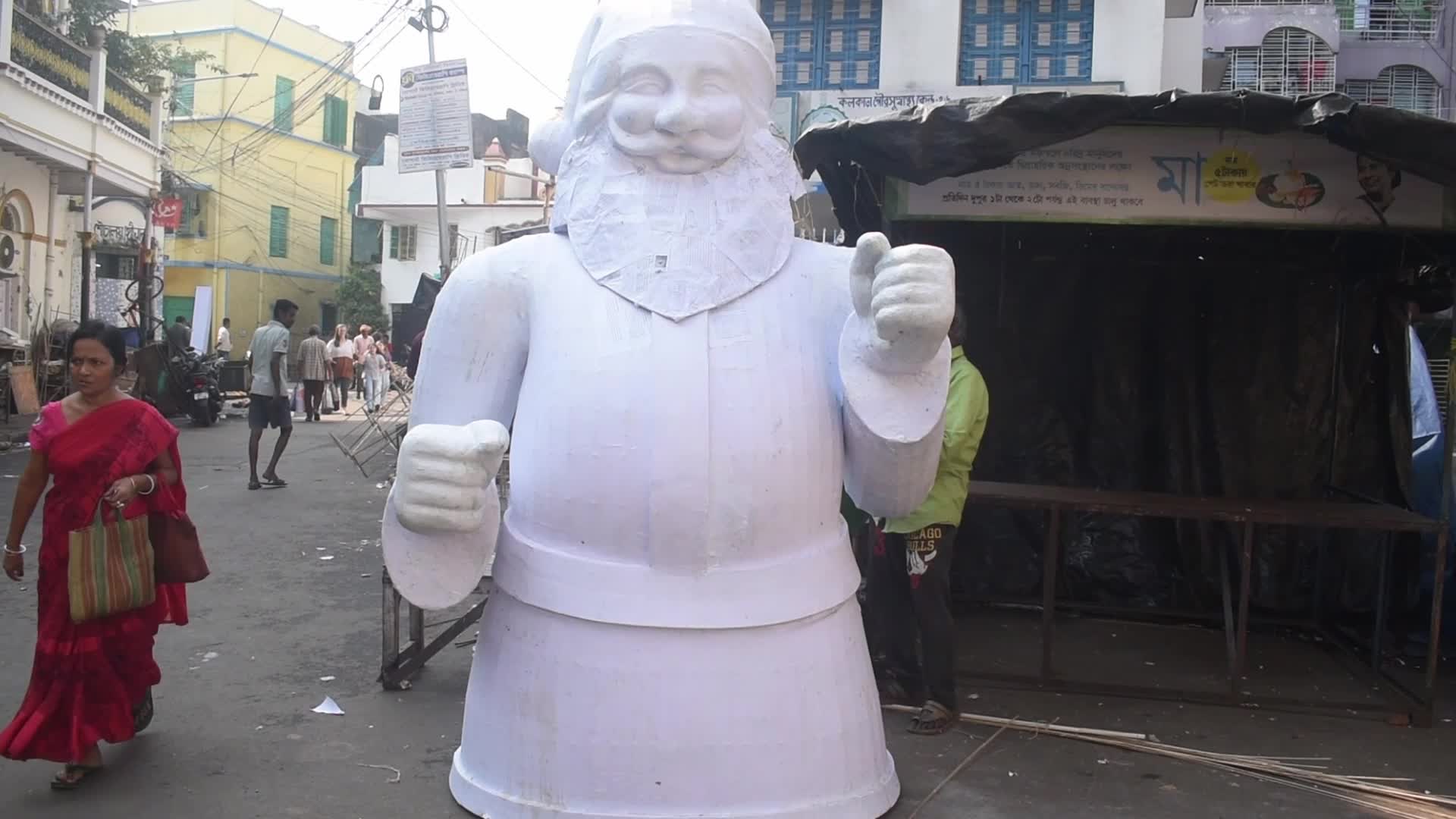 Christmas In Kolkata, India