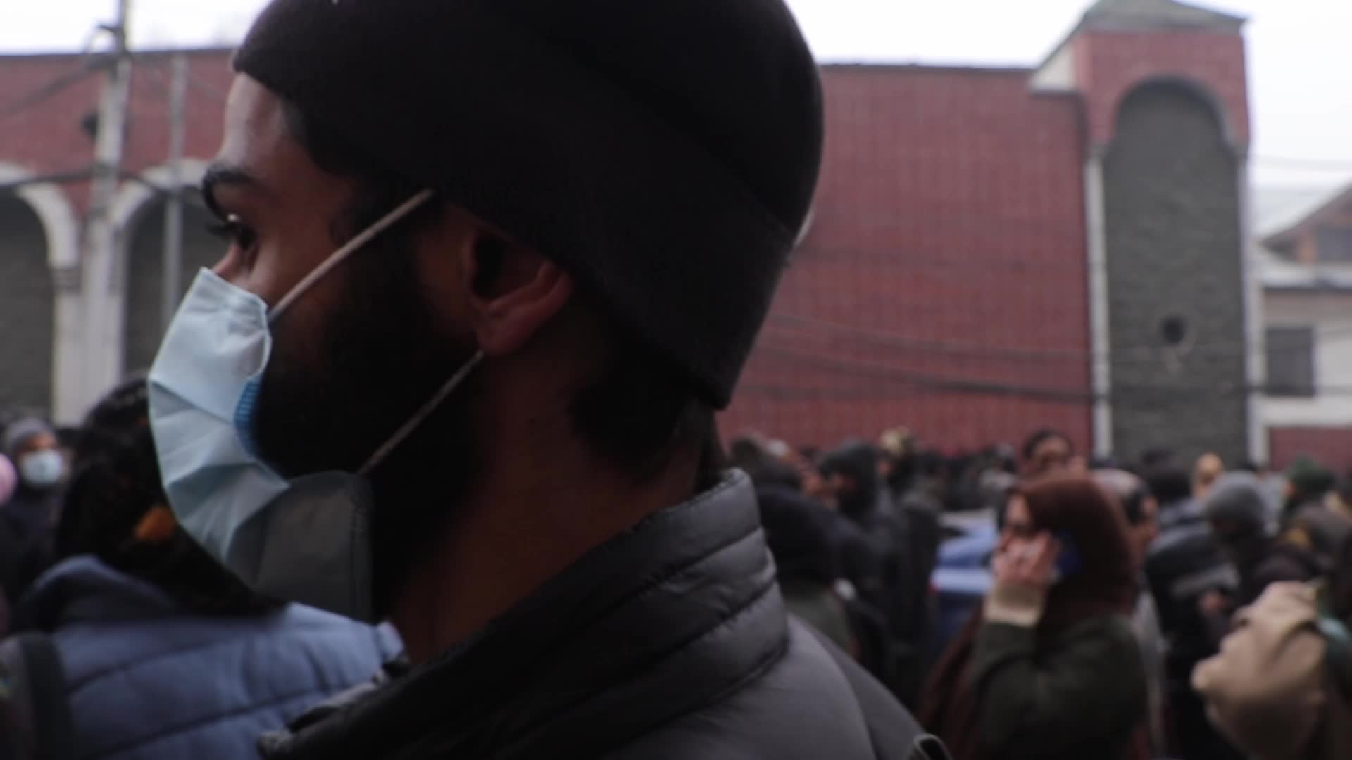 Students Protest BJP-Imposed Reservation Policy in Kashmir