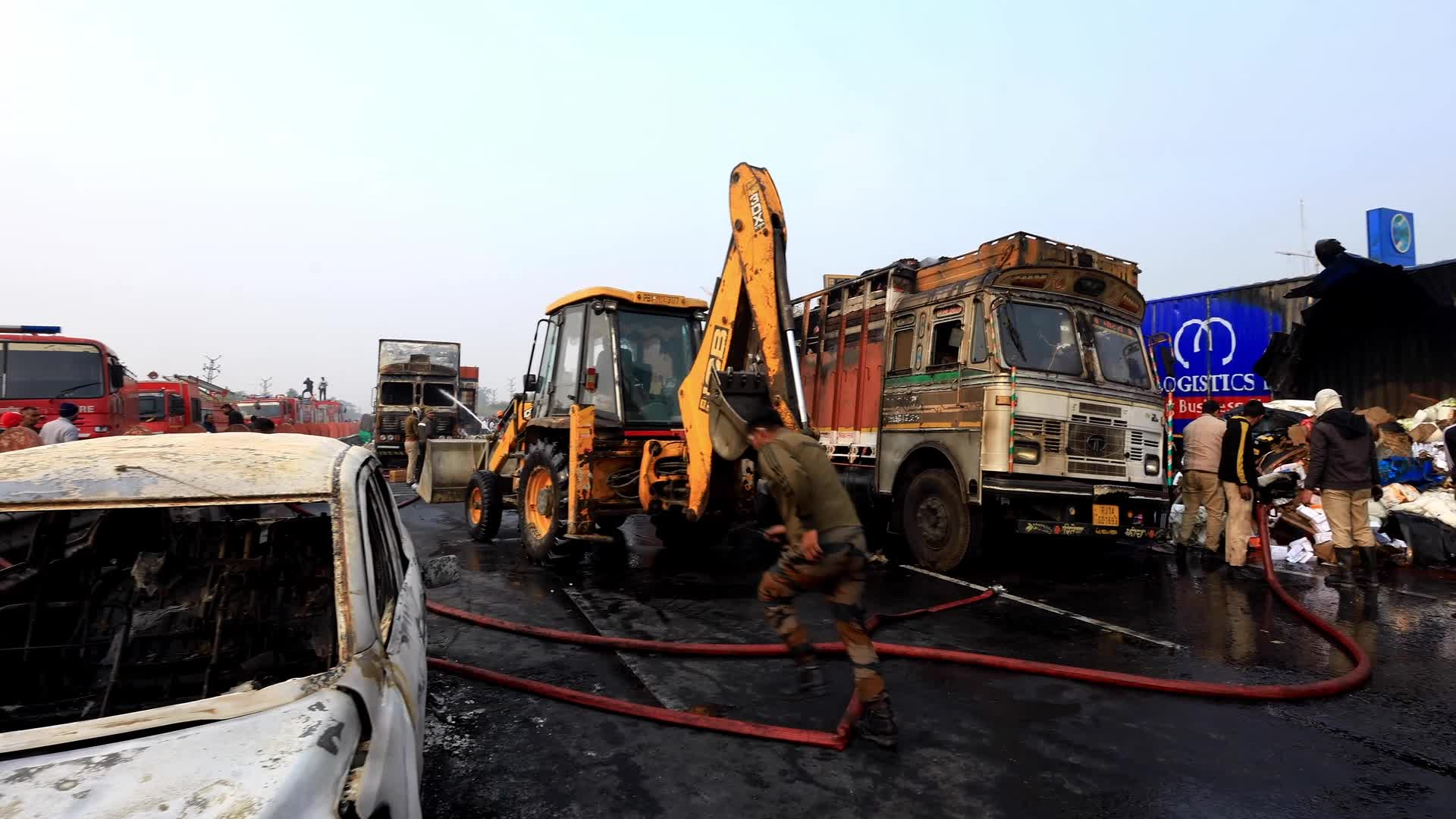 LPG Tanker Blast Accident In Jaipur 