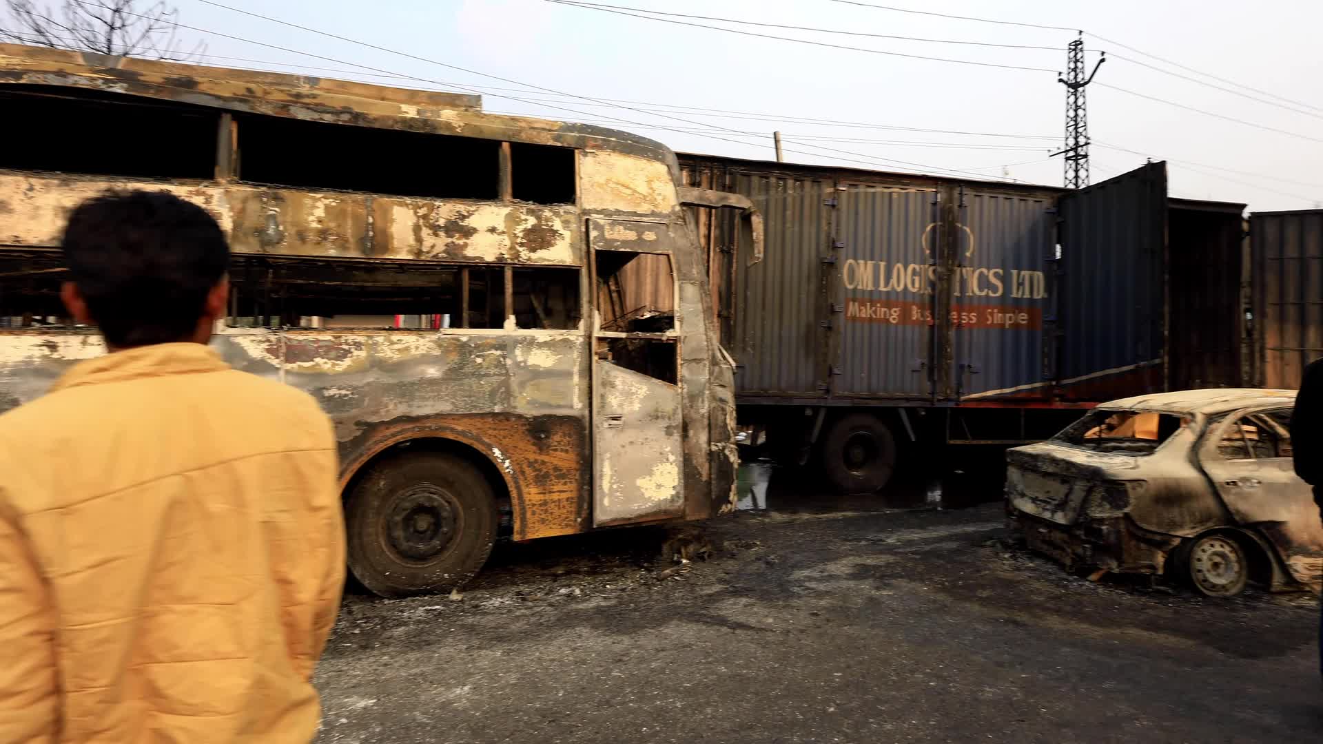 LPG Tanker Blast Accident In Jaipur 