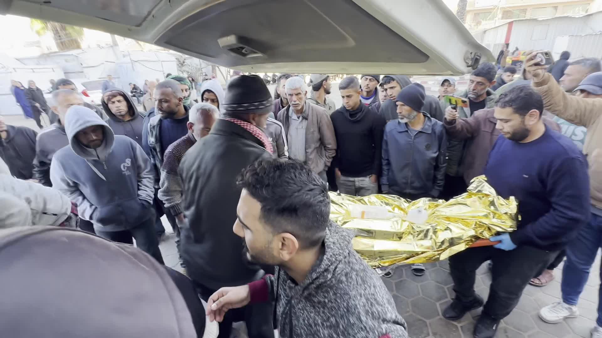 Funeral In Gaza After Israeli Airstrike