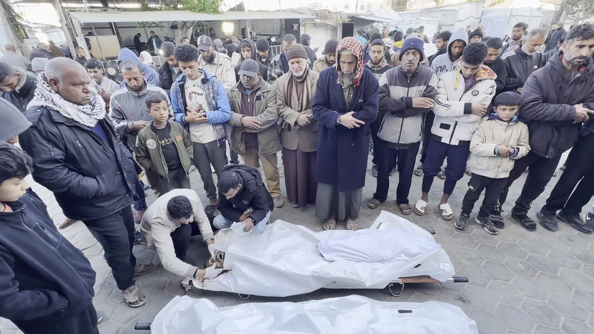 Funeral In Gaza After Israeli Airstrike