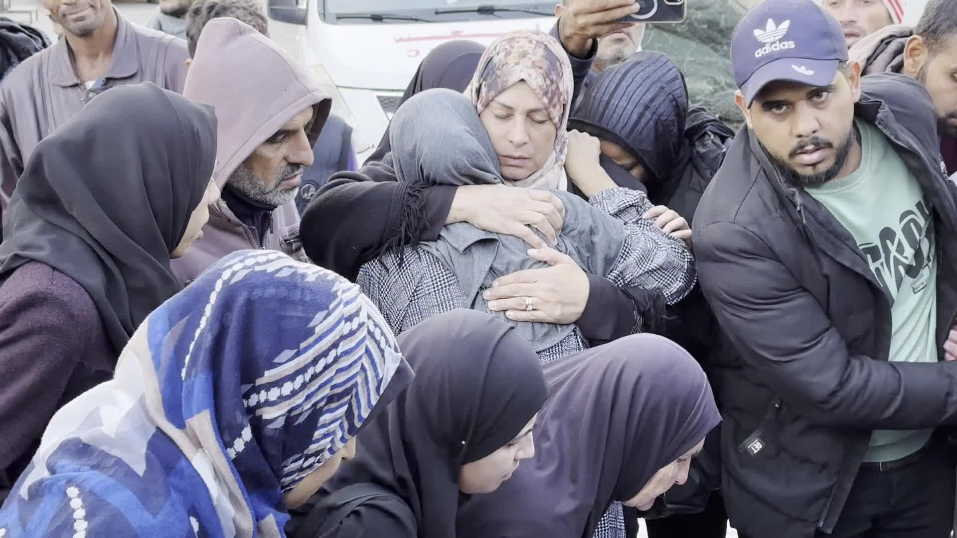 Funeral In Gaza After Israeli Airstrike
