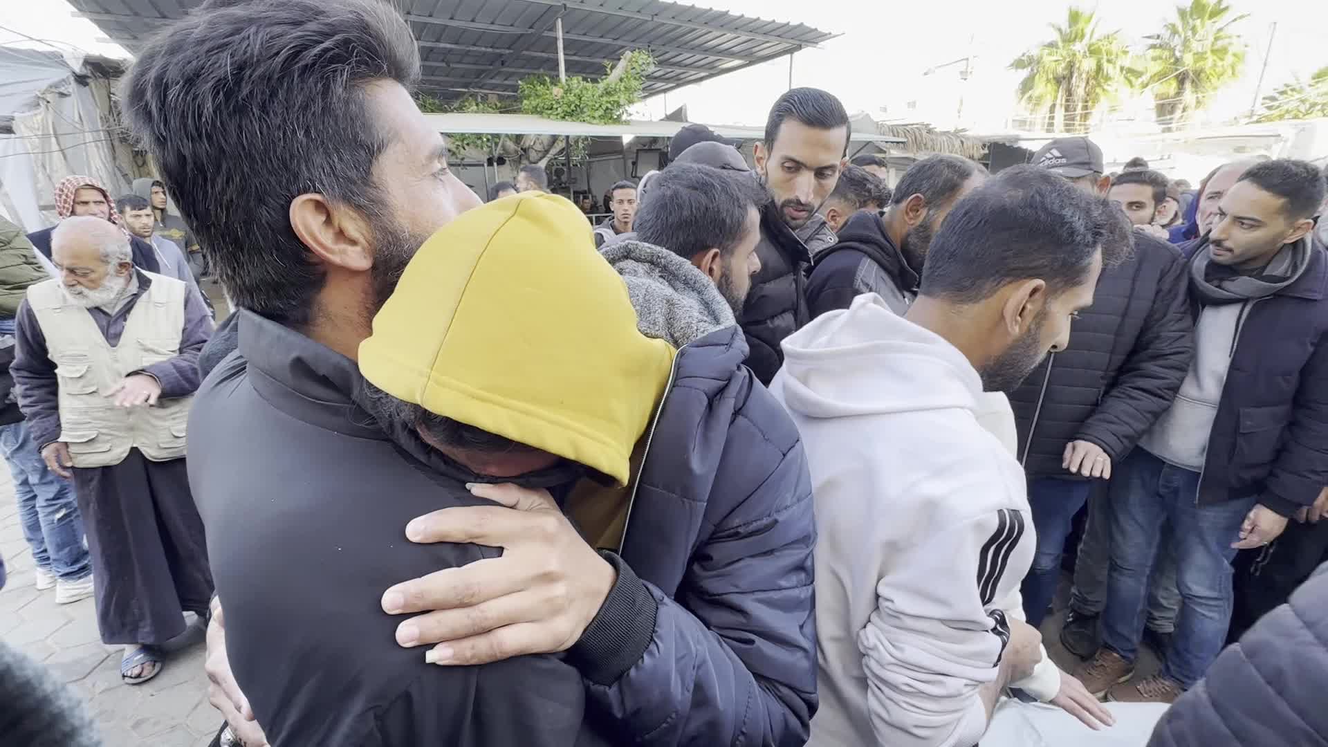 Funeral In Gaza After Israeli Airstrike
