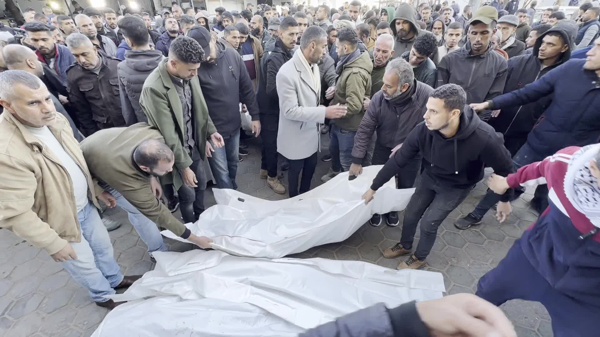 Funeral In Gaza After Israeli Airstrike