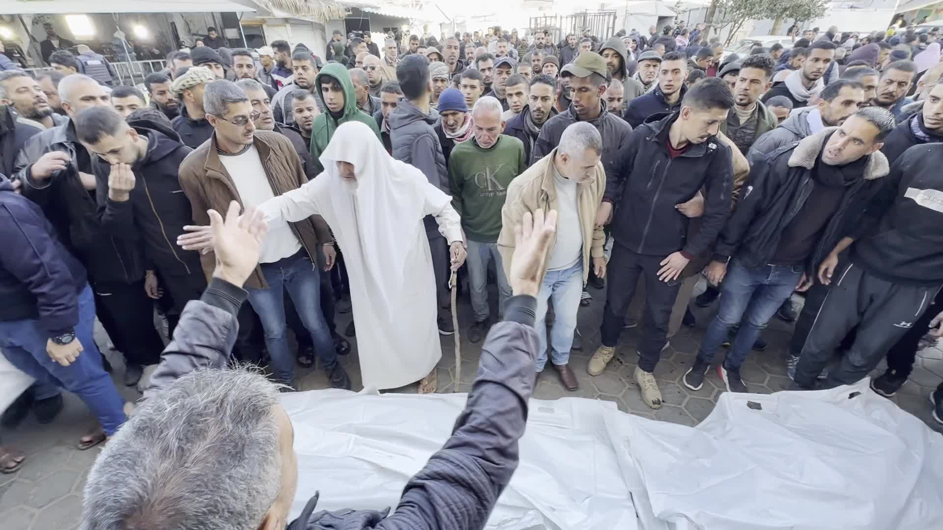 Funeral In Gaza After Israeli Airstrike