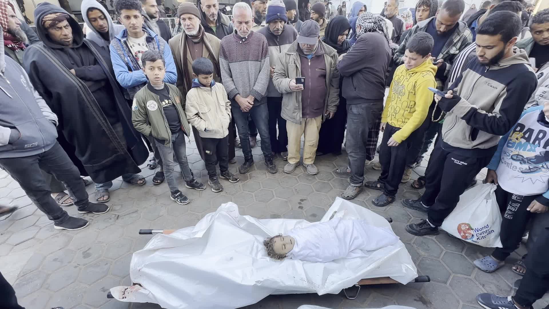 Funeral In Gaza After Israeli Airstrike