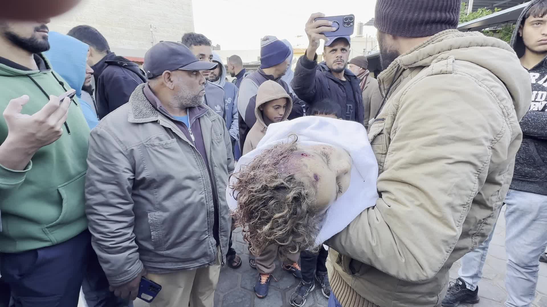 Funeral In Gaza After Israeli Airstrike