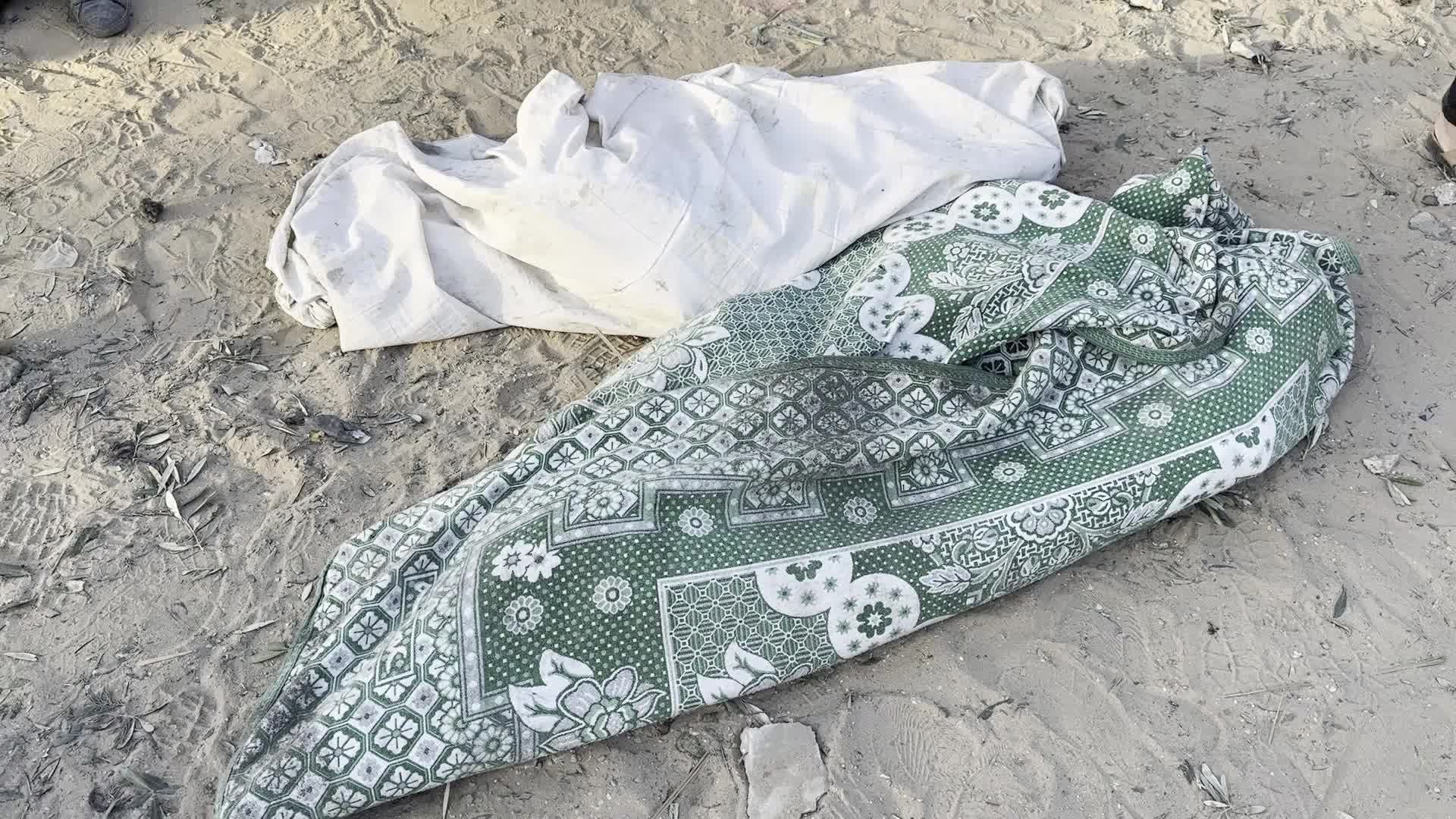 Aftermath of Israeli Airstrike in Gaza, Palestine