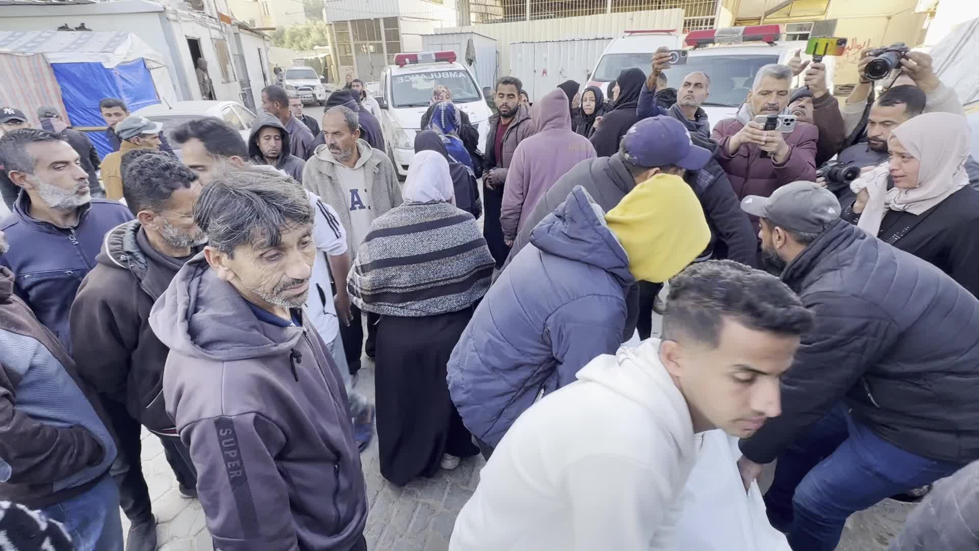 Funeral In Gaza After Israeli Airstrike
