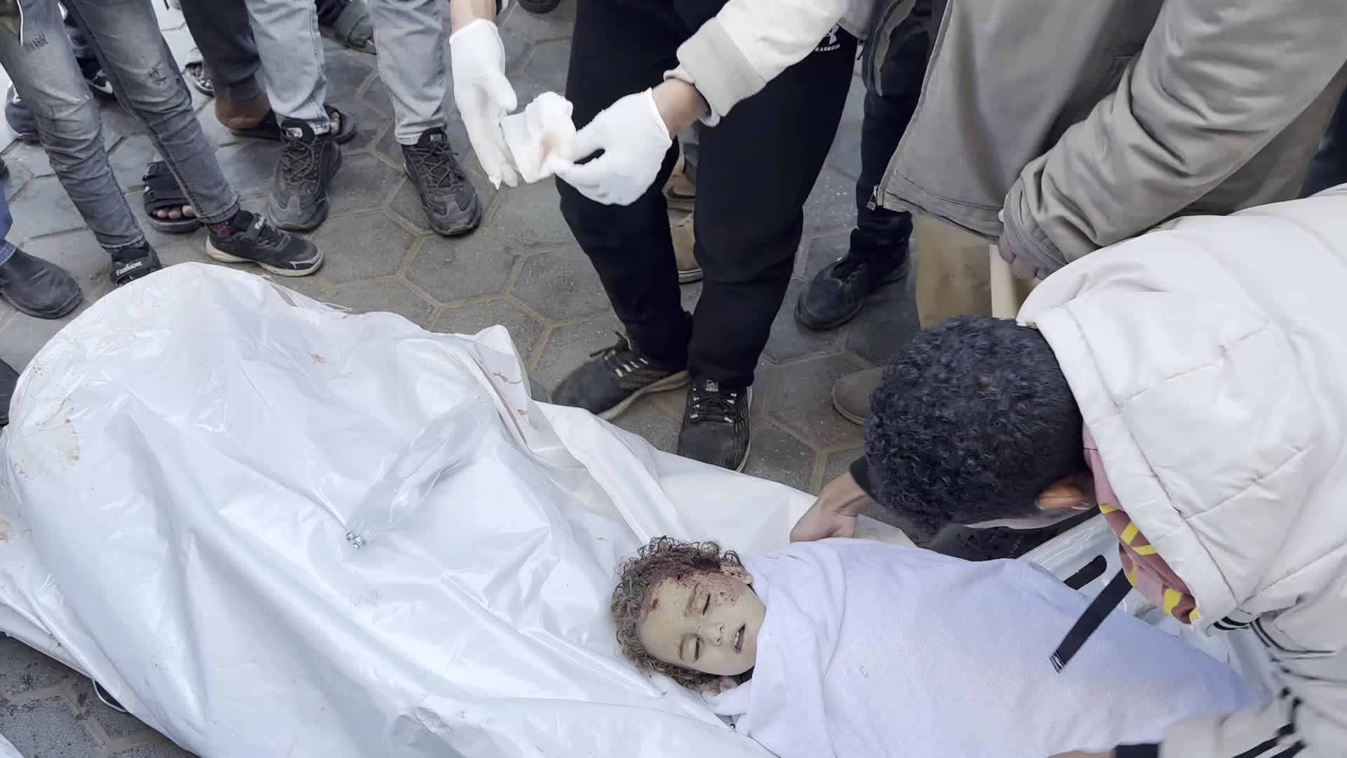 Funeral In Gaza After Israeli Airstrike