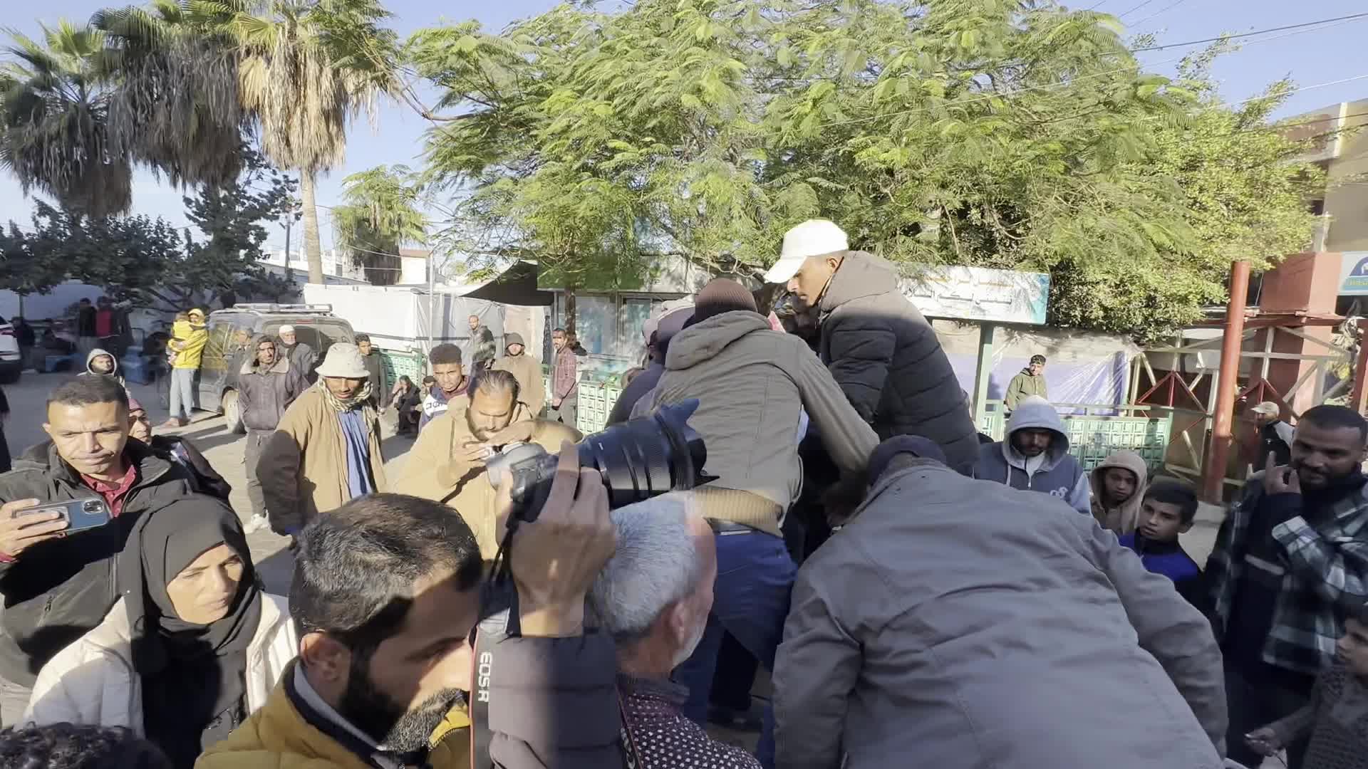 Funeral In Gaza After Israeli Airstrike