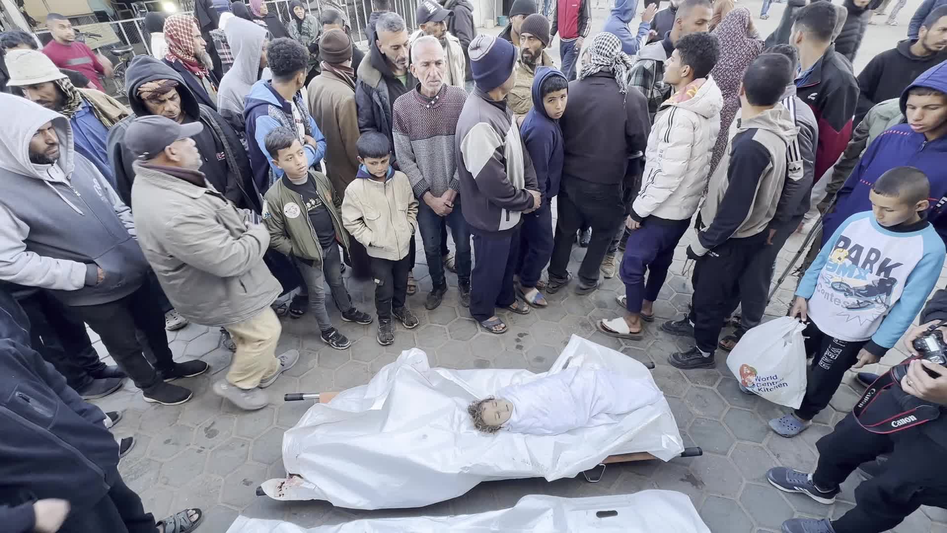Funeral In Gaza After Israeli Airstrike
