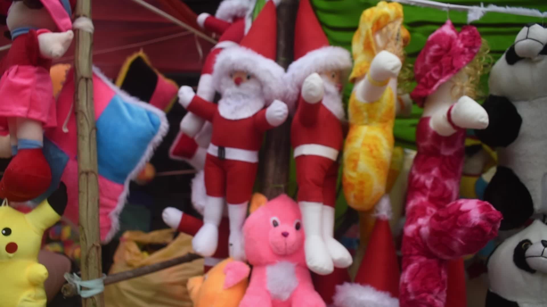Christmas Celebration On The Outskirts Of Kolkata, India 