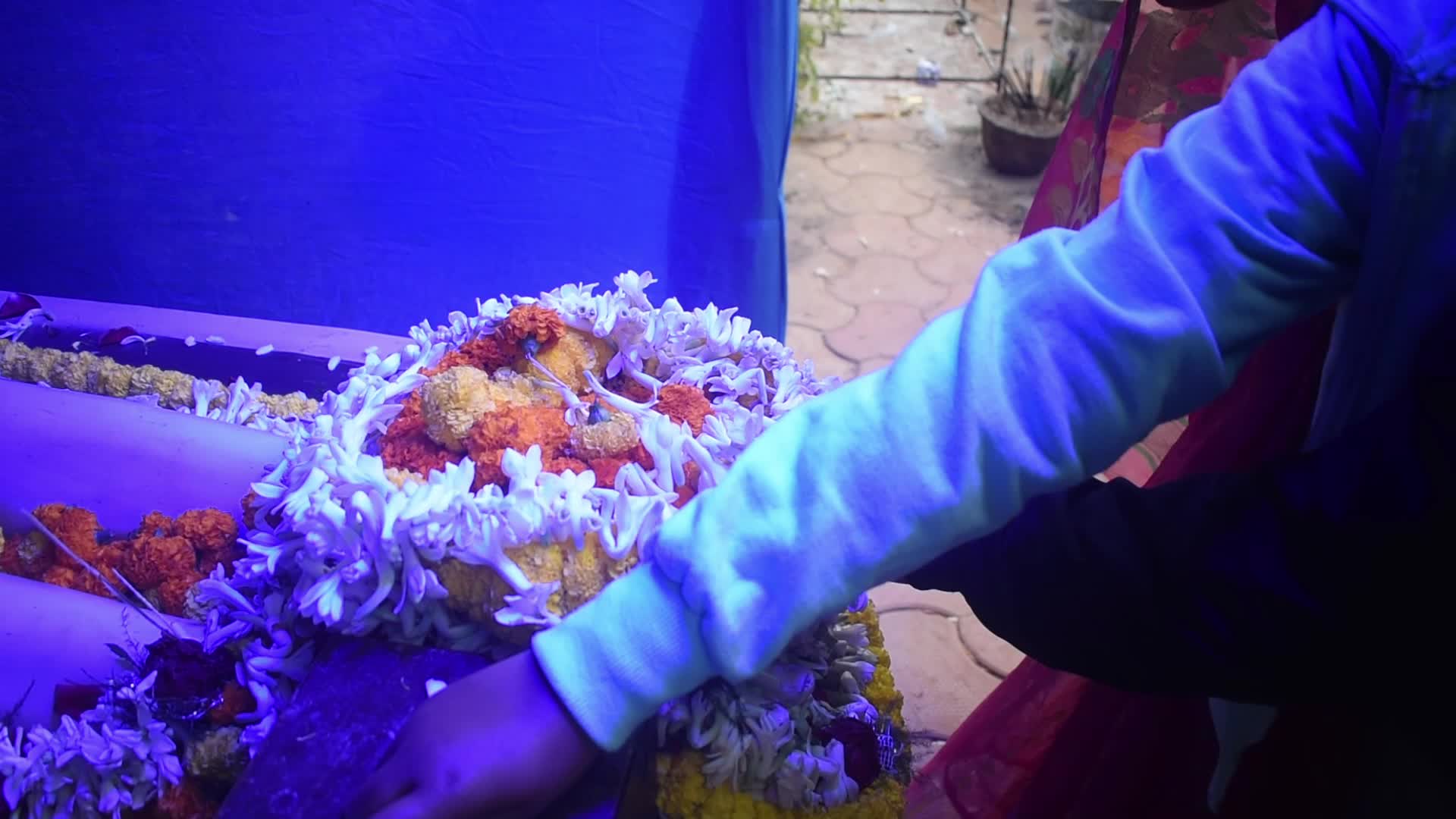 Christmas Celebration On The Outskirts Of Kolkata, India 