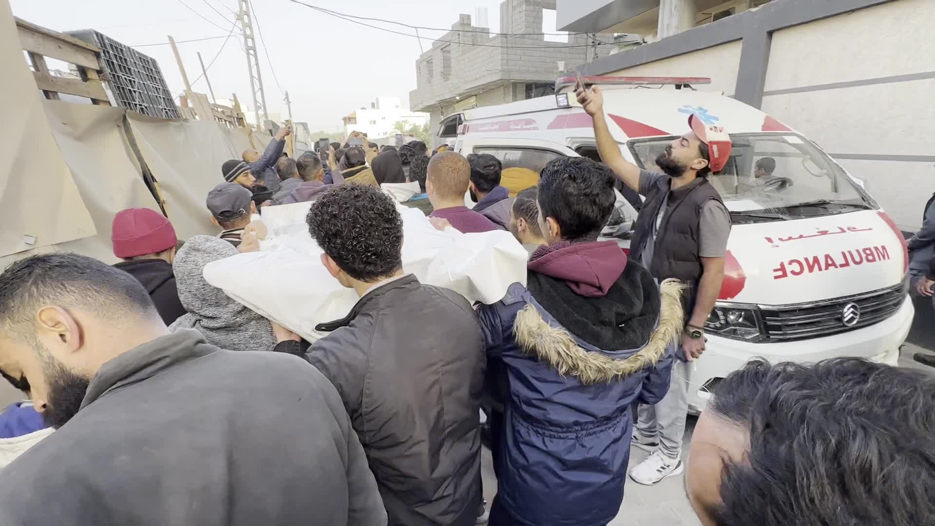 Funeral Following Israeli Airstrike In Gaza Amid Hamas-Israel Conflict