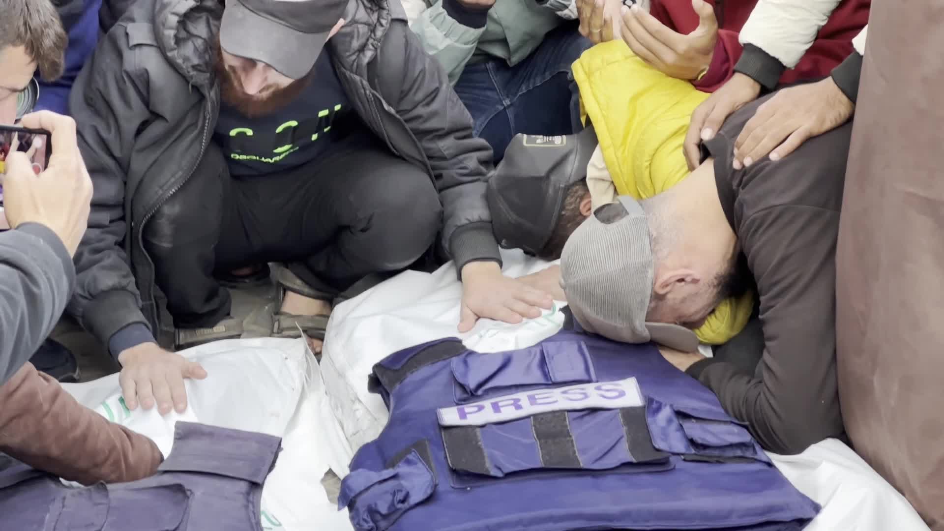 Funeral Following Israeli Airstrike In Gaza Amid Hamas-Israel Conflict
