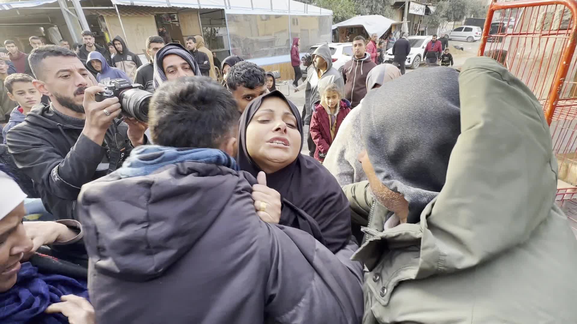 Funeral Following Israeli Airstrike In Gaza Amid Hamas-Israel Conflict