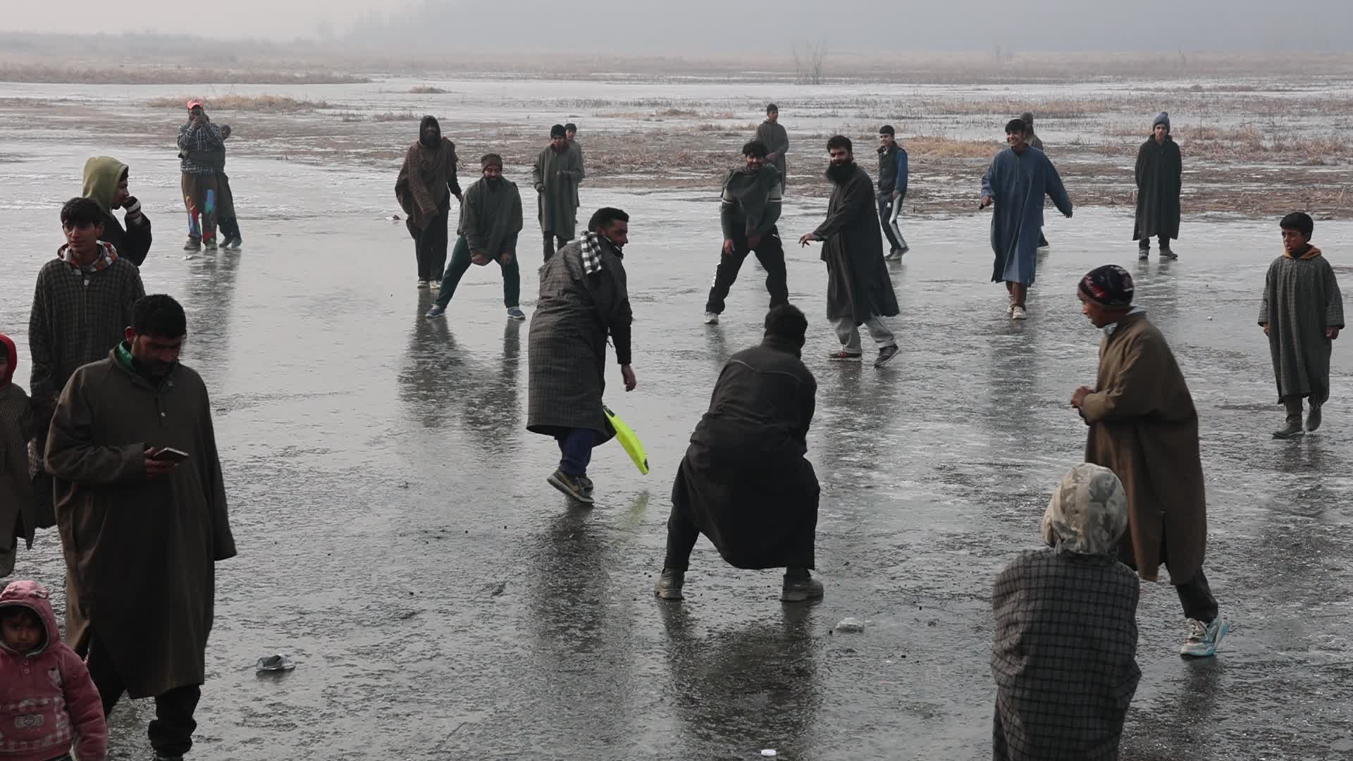 Freezing Temperature In Kashmir 
