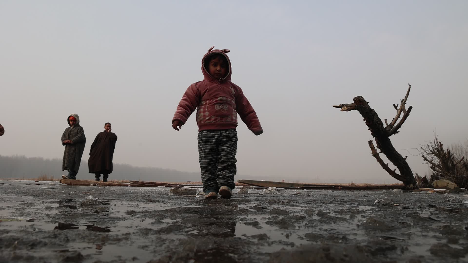 Freezing Temperature In Kashmir 