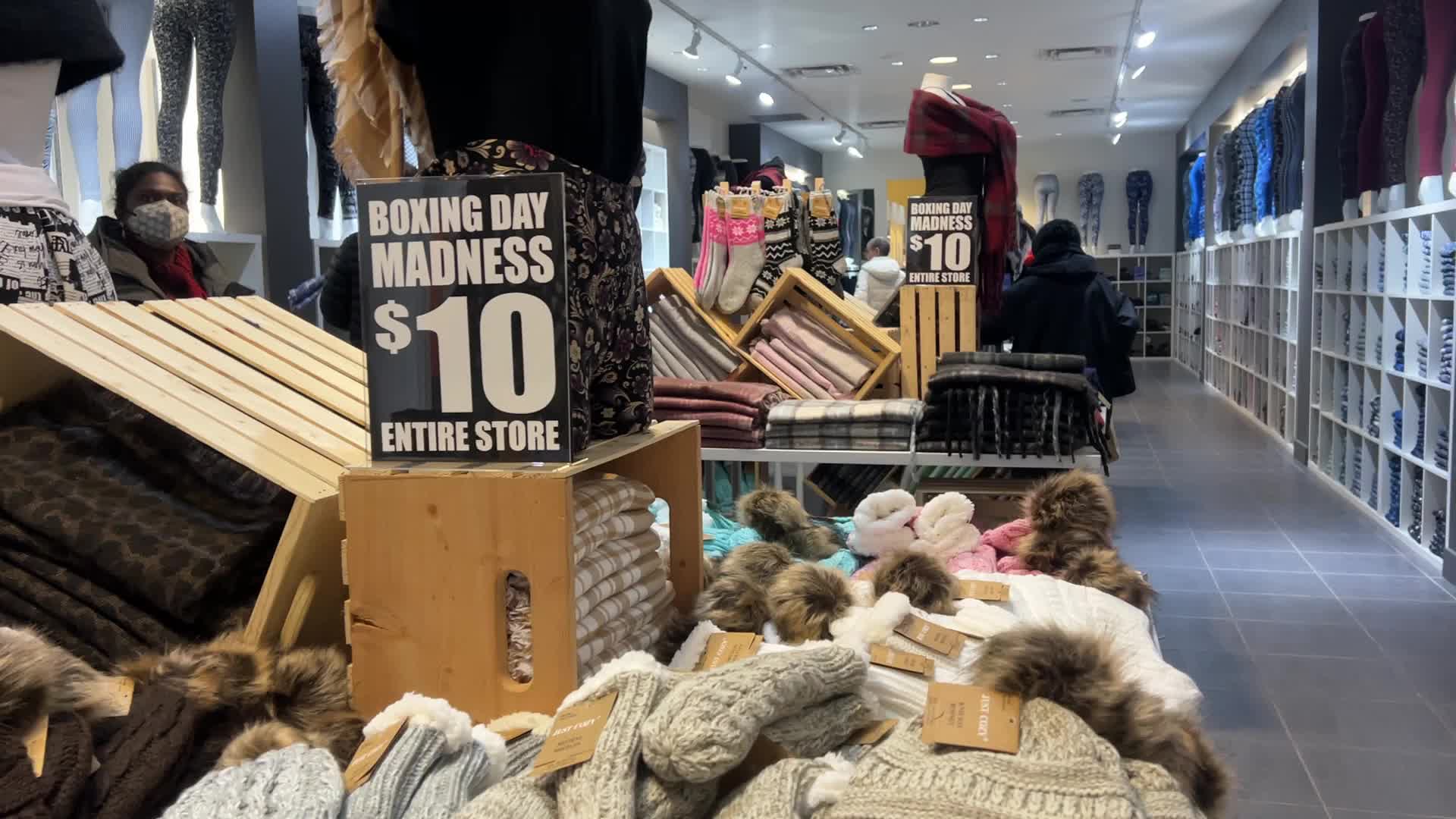 Boxing Day and Boxing Week sales in Toronto, Canada