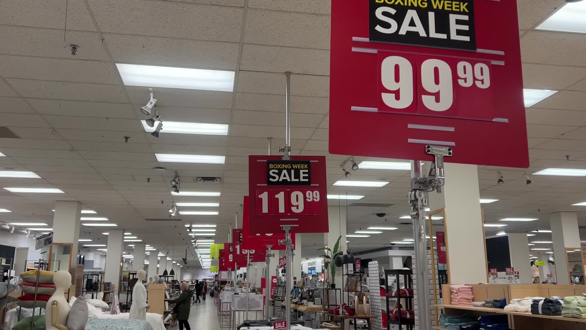 Boxing Day and Boxing Week sales in Toronto, Canada