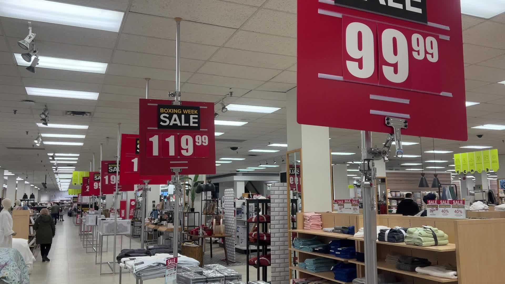 Boxing Day and Boxing Week sales in Toronto, Canada