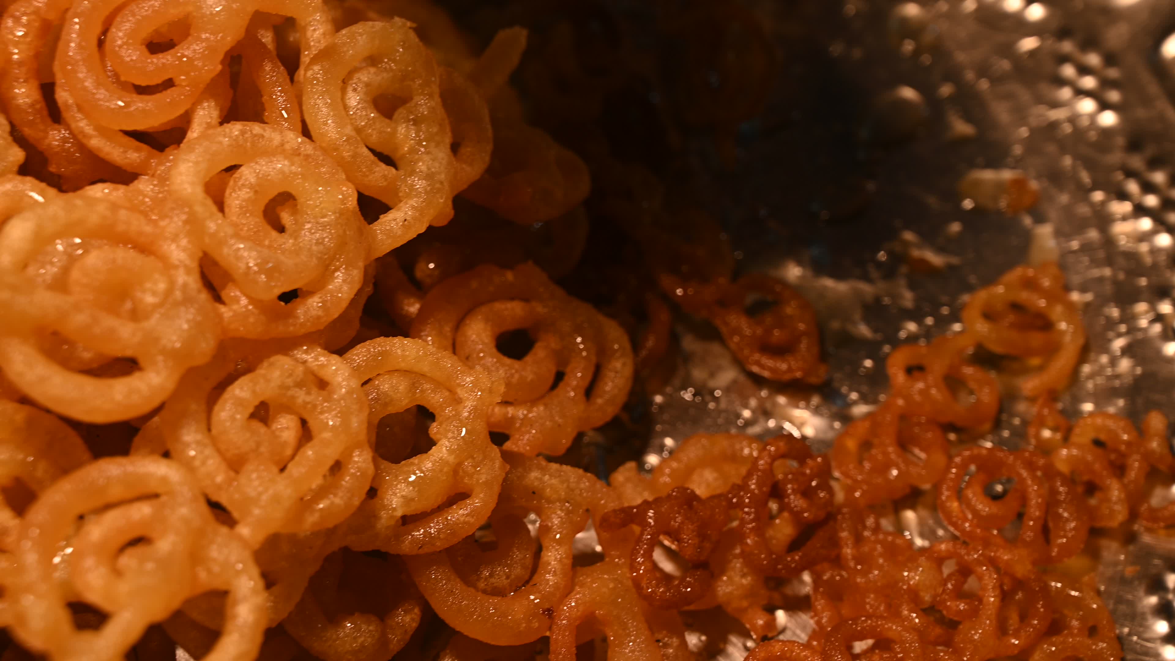 Jalebi Sweet - Traditional Indian Food
