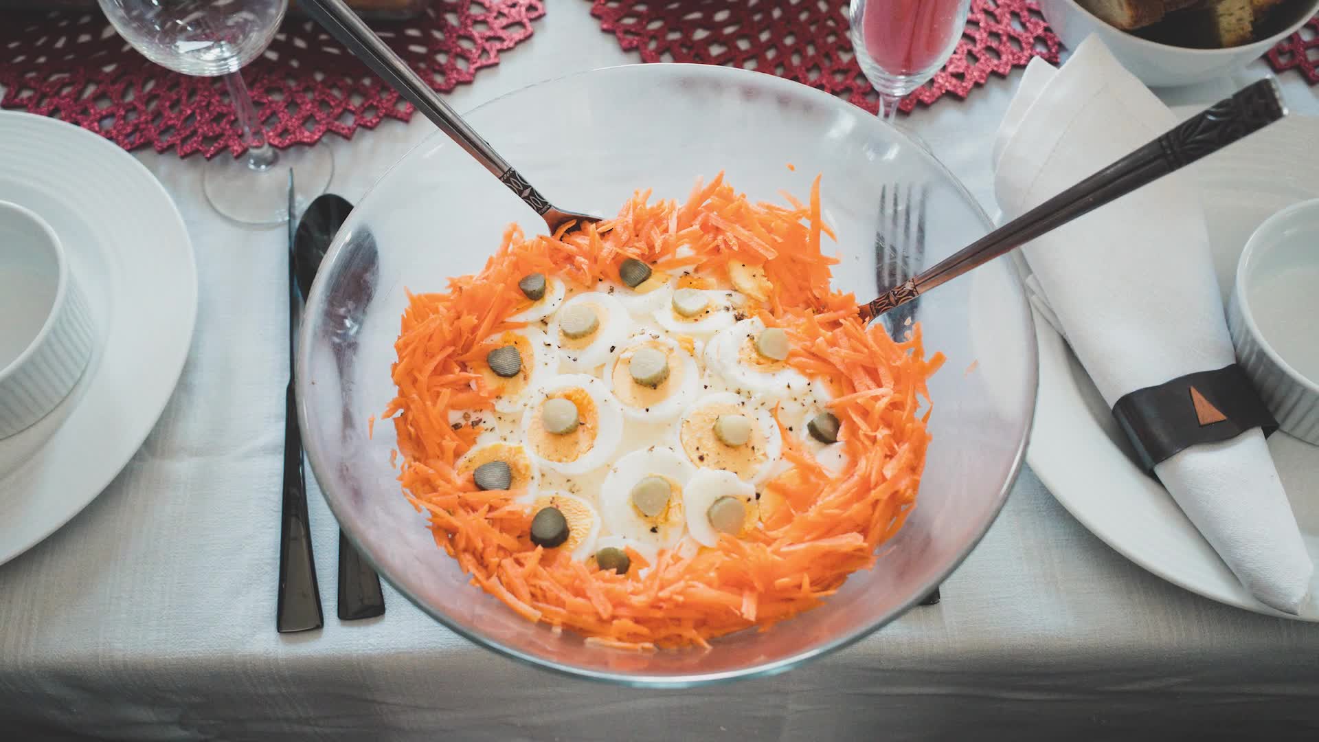 A Bowl Of Fresh Salad