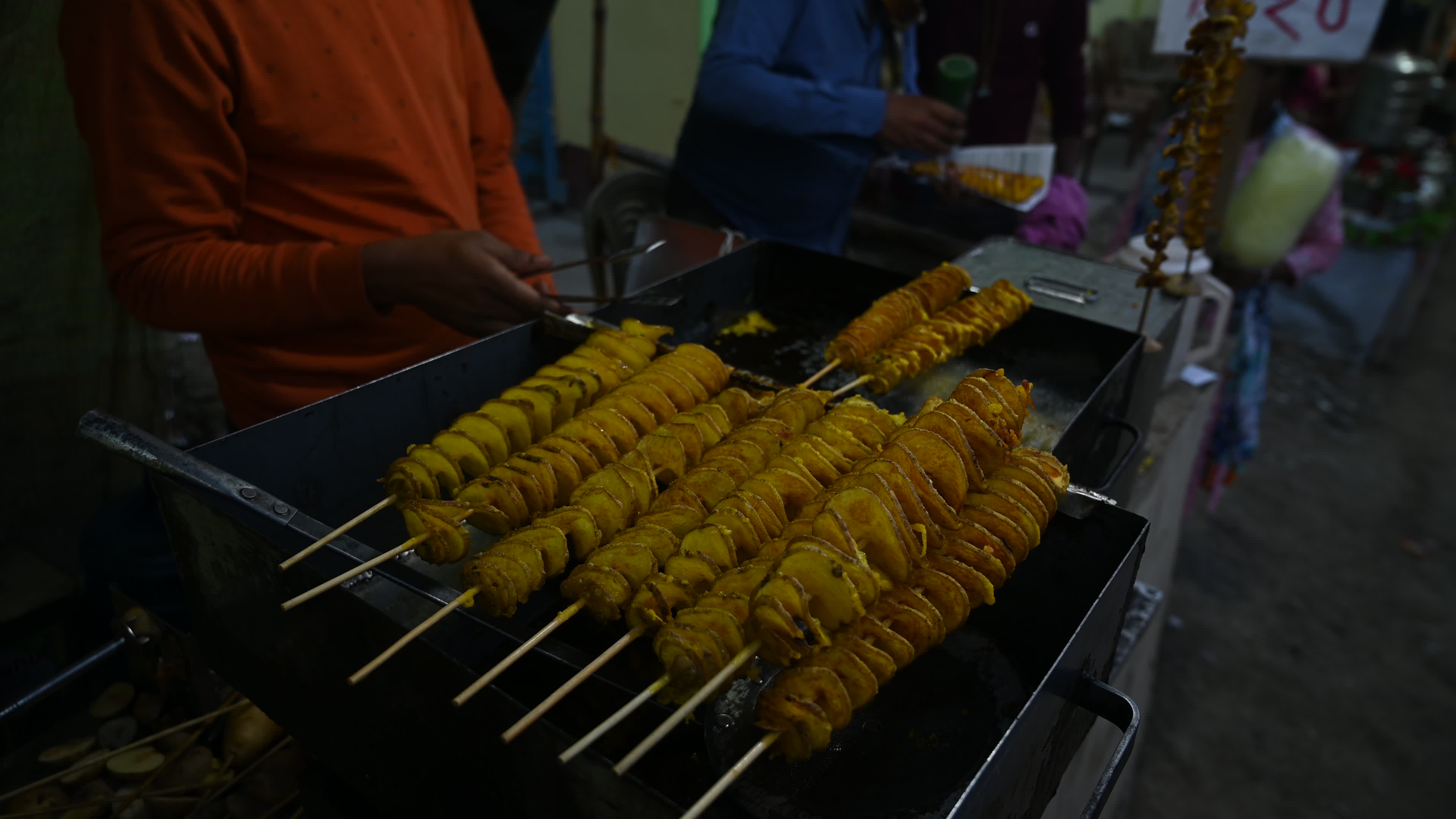 Street Food - Potato tornado

