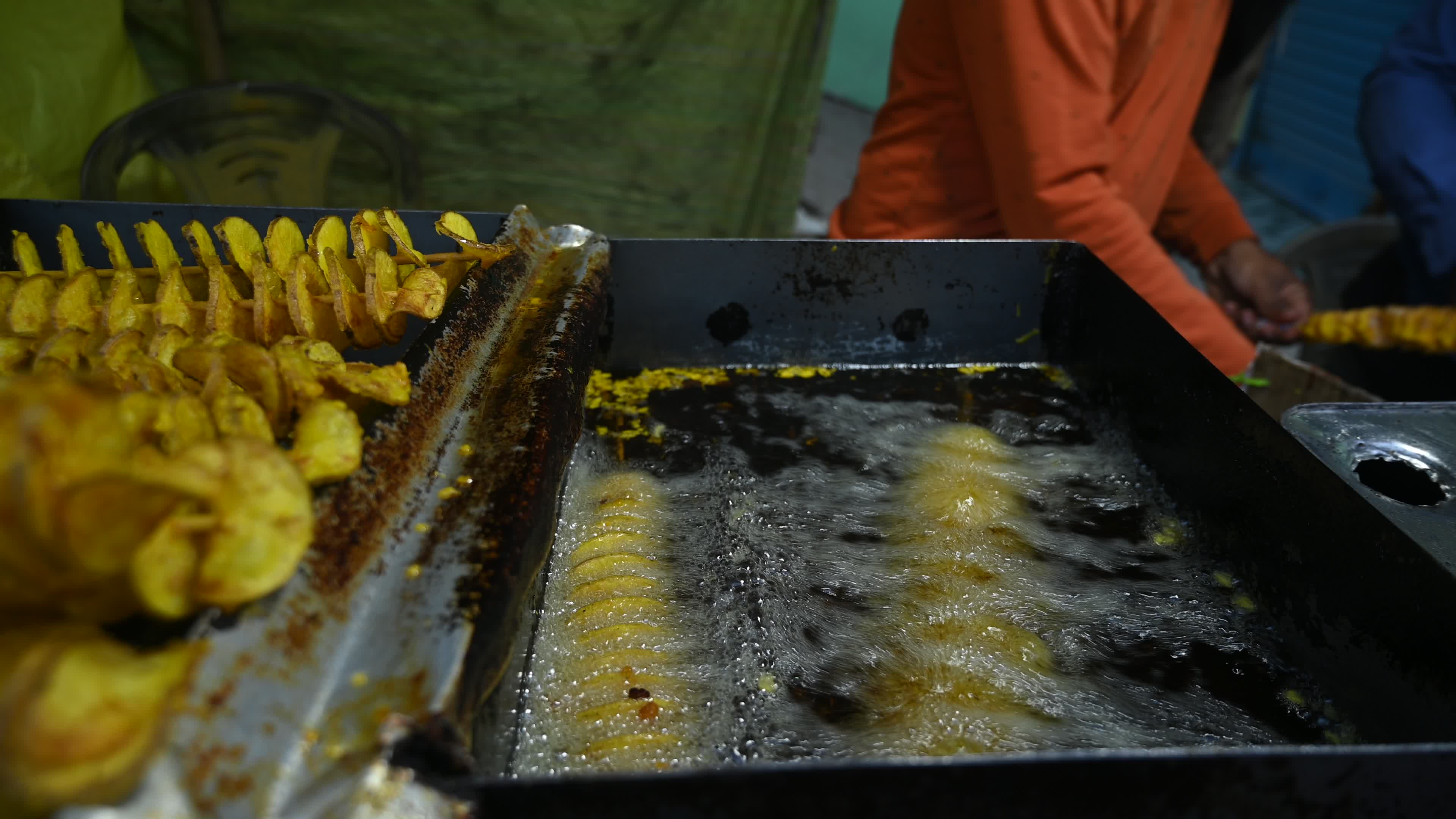 Street Food - Potato tornado
