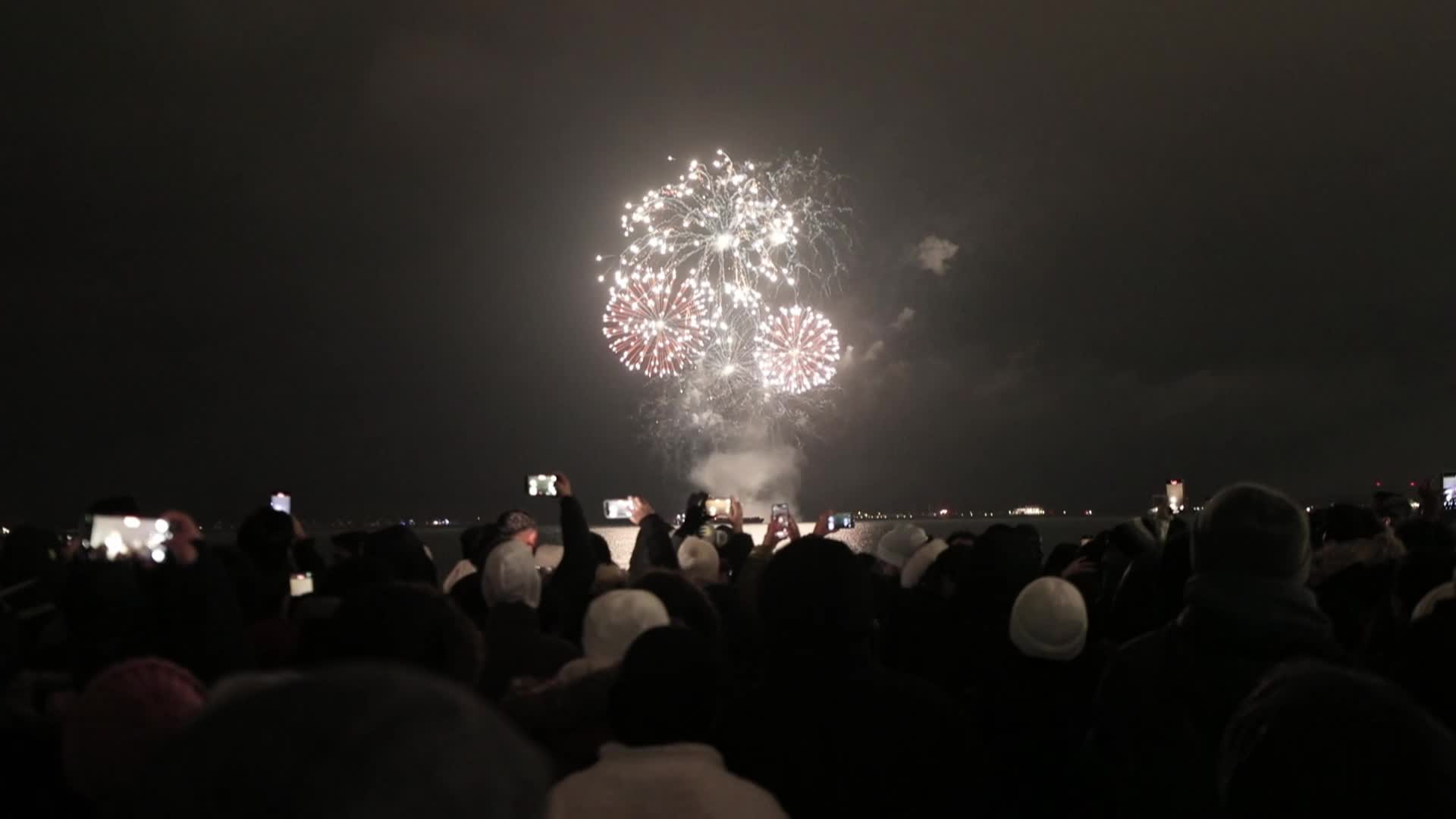 New Year Celebration In Toronto, Canada