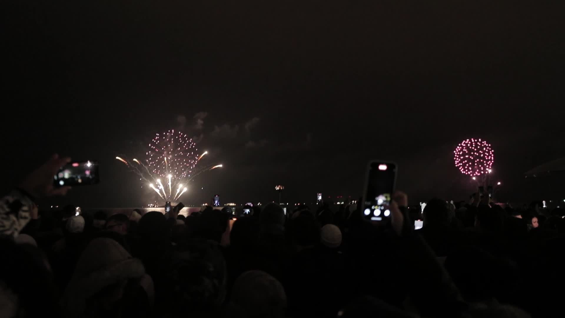 New Year Celebration In Toronto, Canada